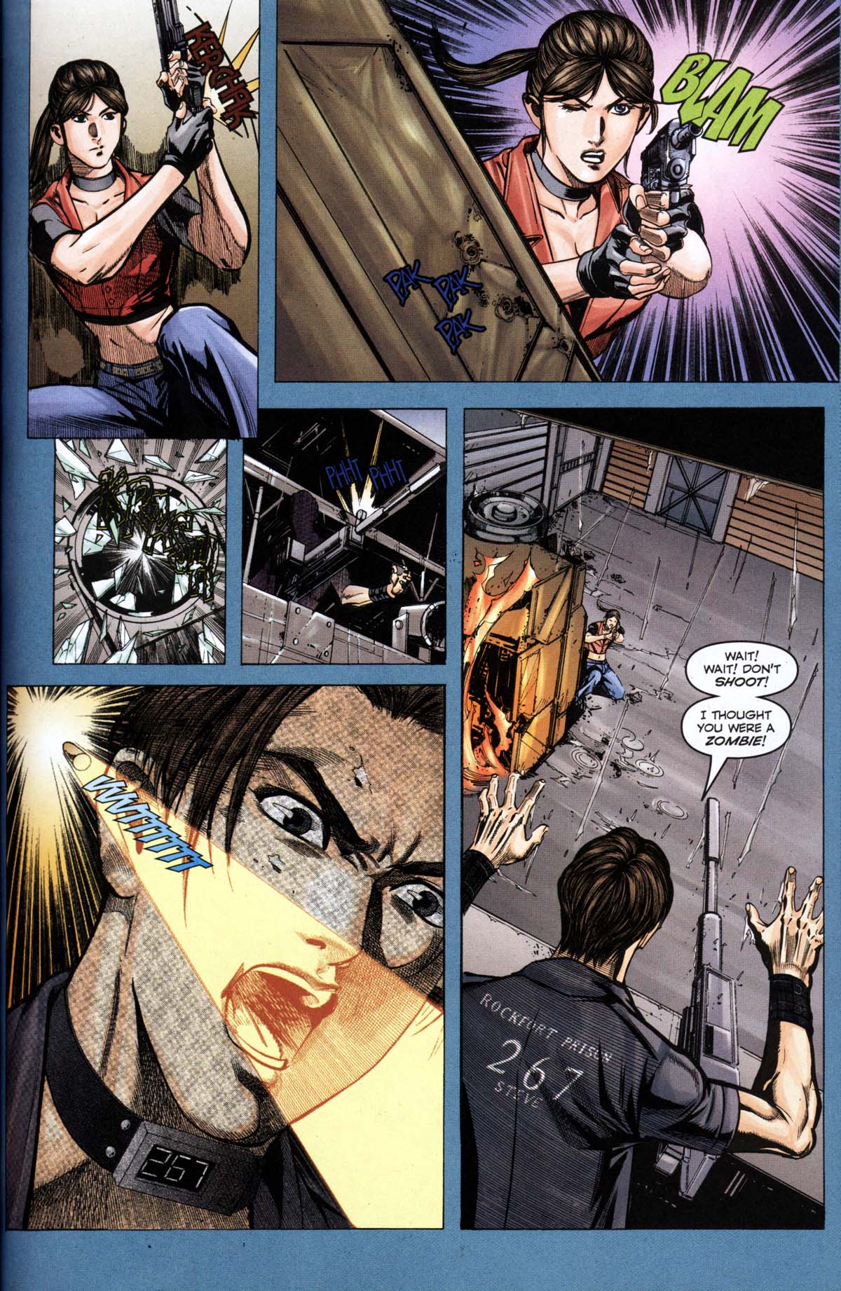 Read online Resident Evil Code: Veronica comic -  Issue #1 - 25