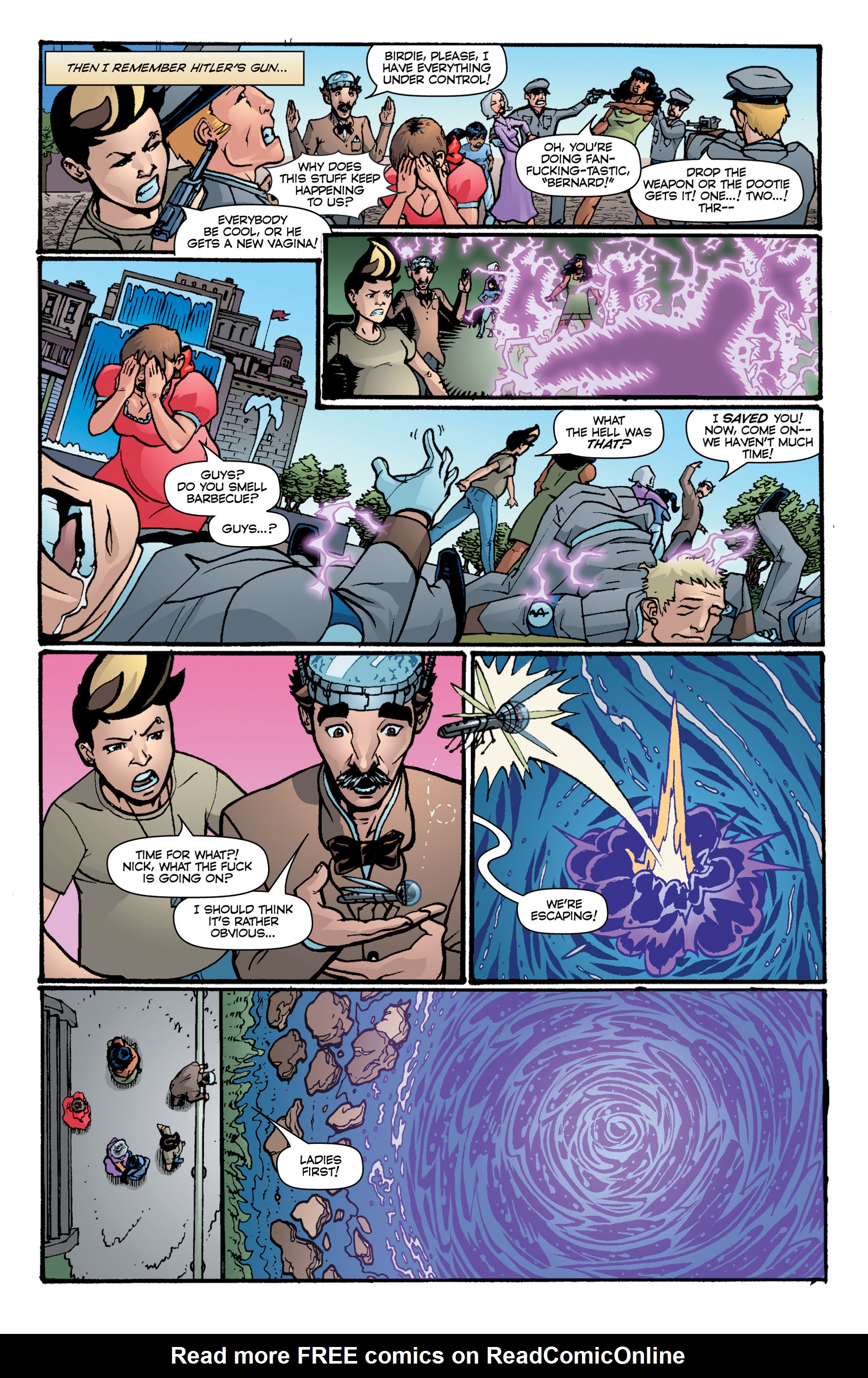 Read online Pregnant Bitches of War comic -  Issue #2 - 8