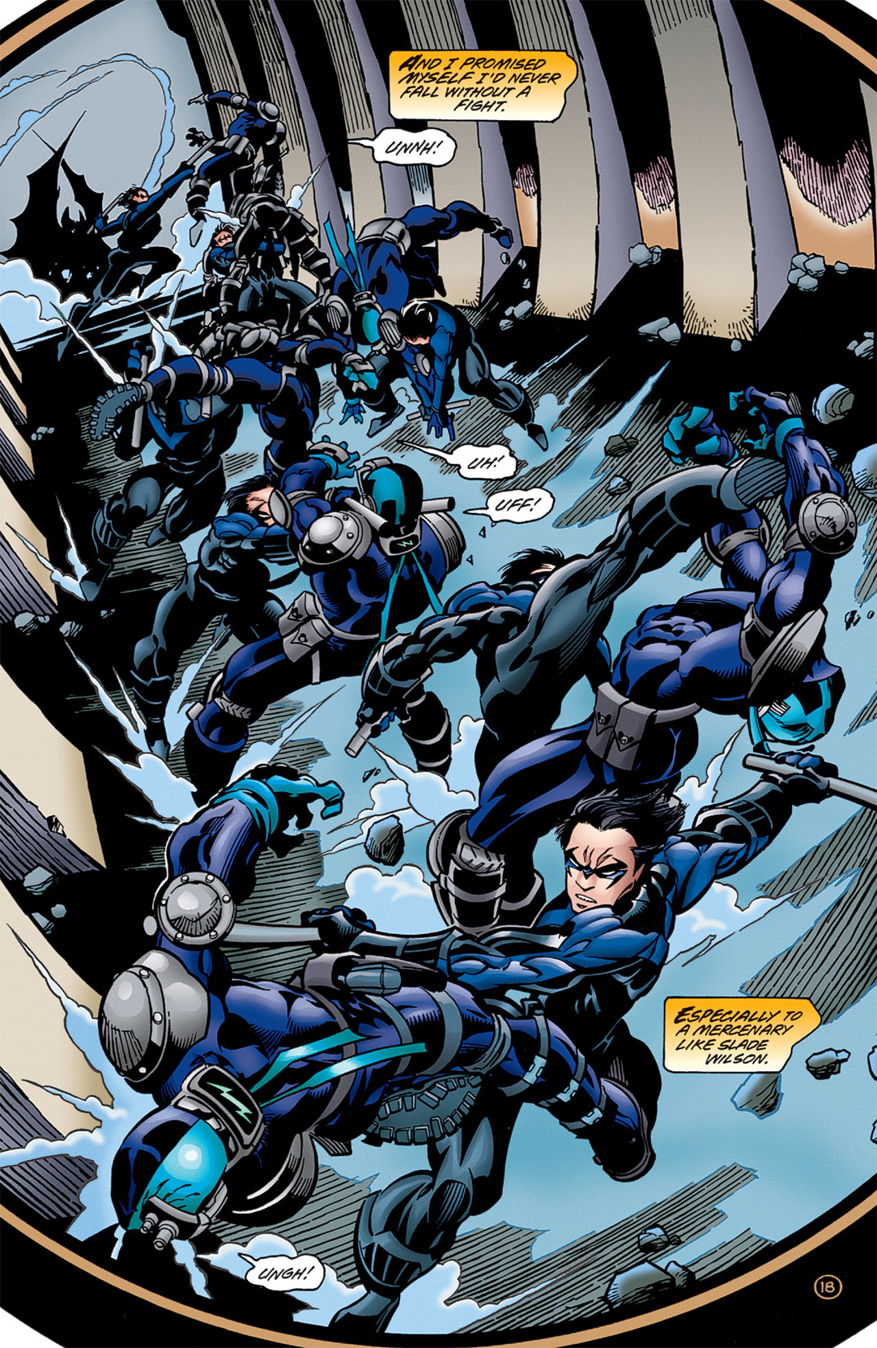 Read online Nightwing (1996) comic -  Issue #18 - 19