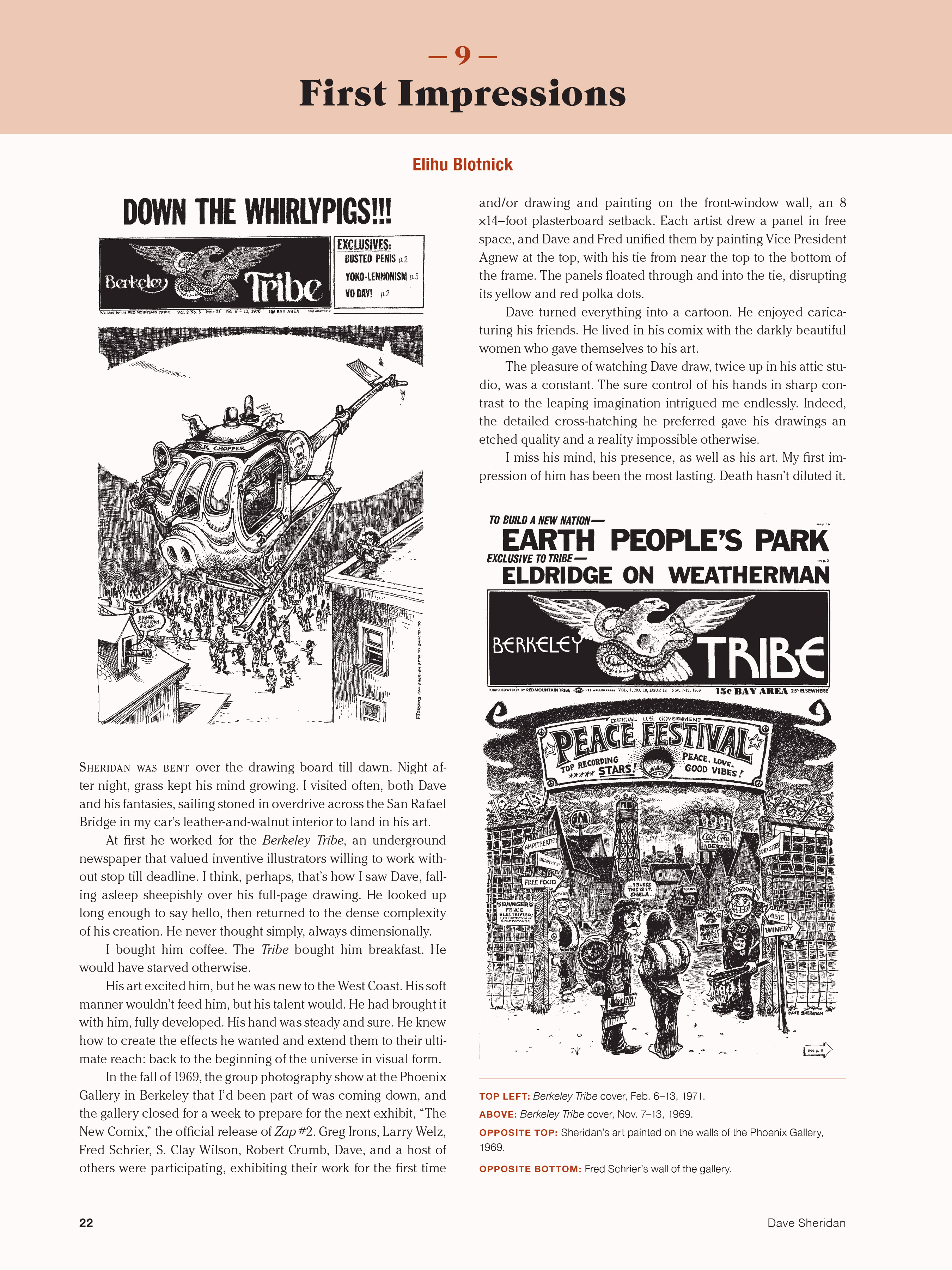 Read online Dave Sheridan: Life with Dealer McDope, the Leather Nun, and the Fabulous Furry Freak Brothers comic -  Issue # TPB (Part 1) - 33