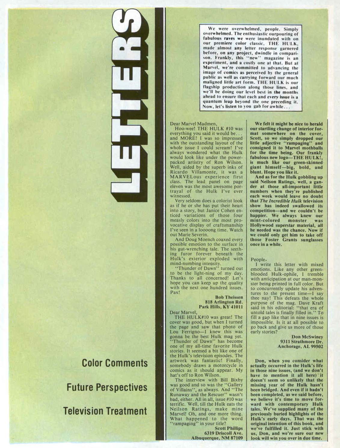 Read online Hulk (1978) comic -  Issue #12 - 64