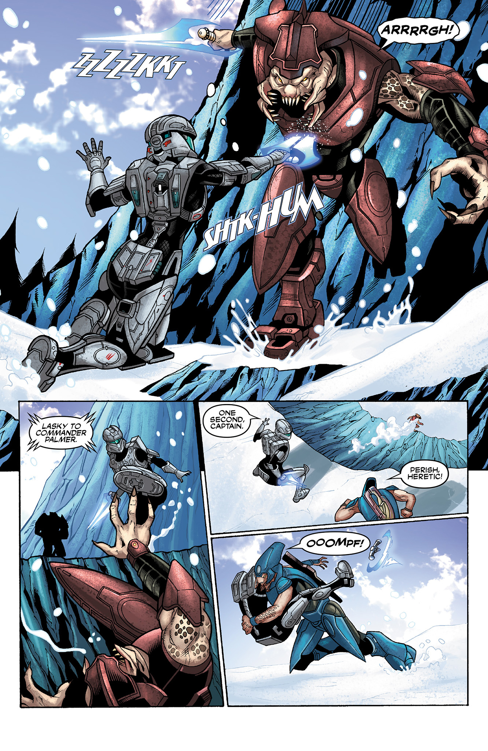 Read online Halo: Escalation comic -  Issue #1 - 4