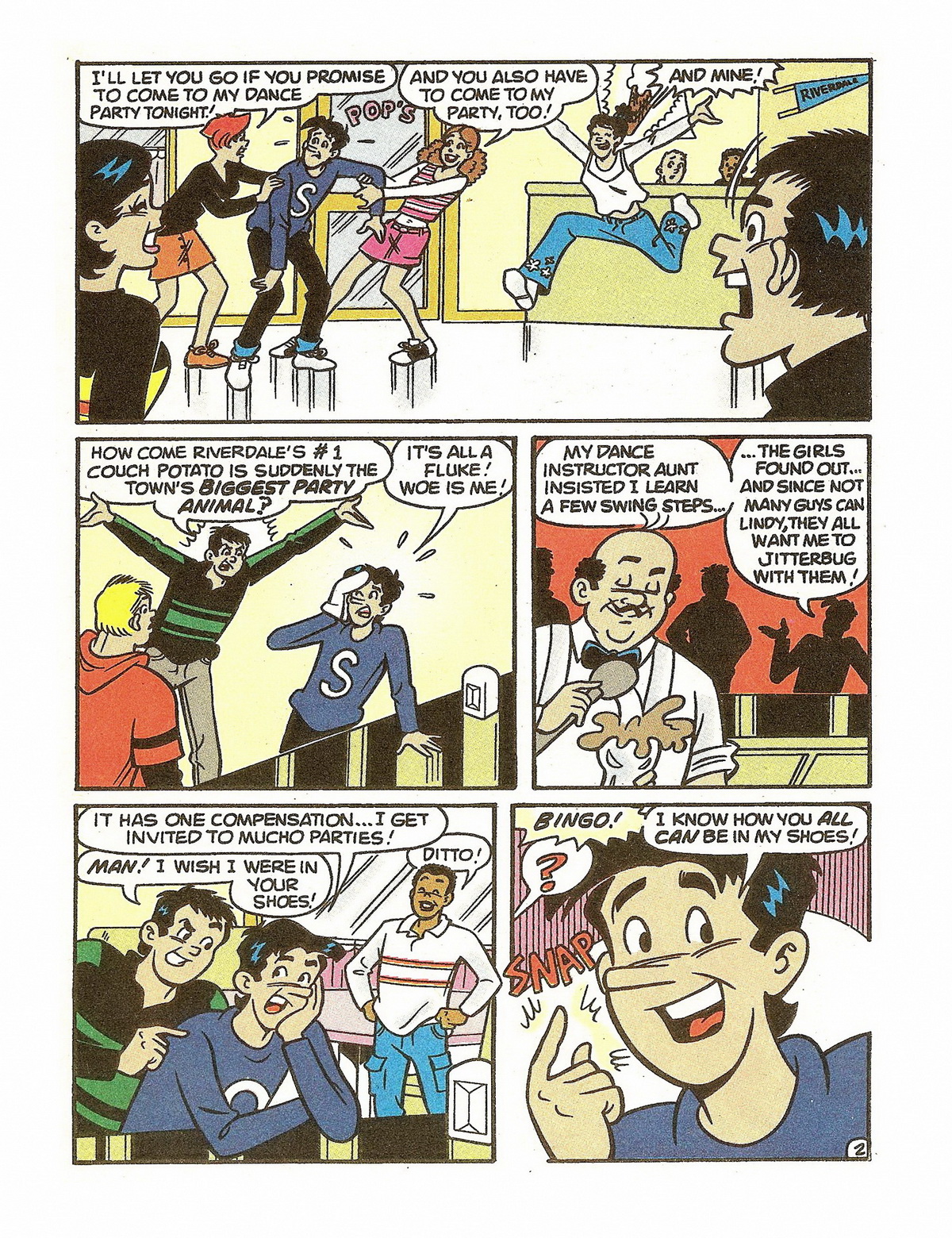 Read online Jughead's Double Digest Magazine comic -  Issue #59 - 190
