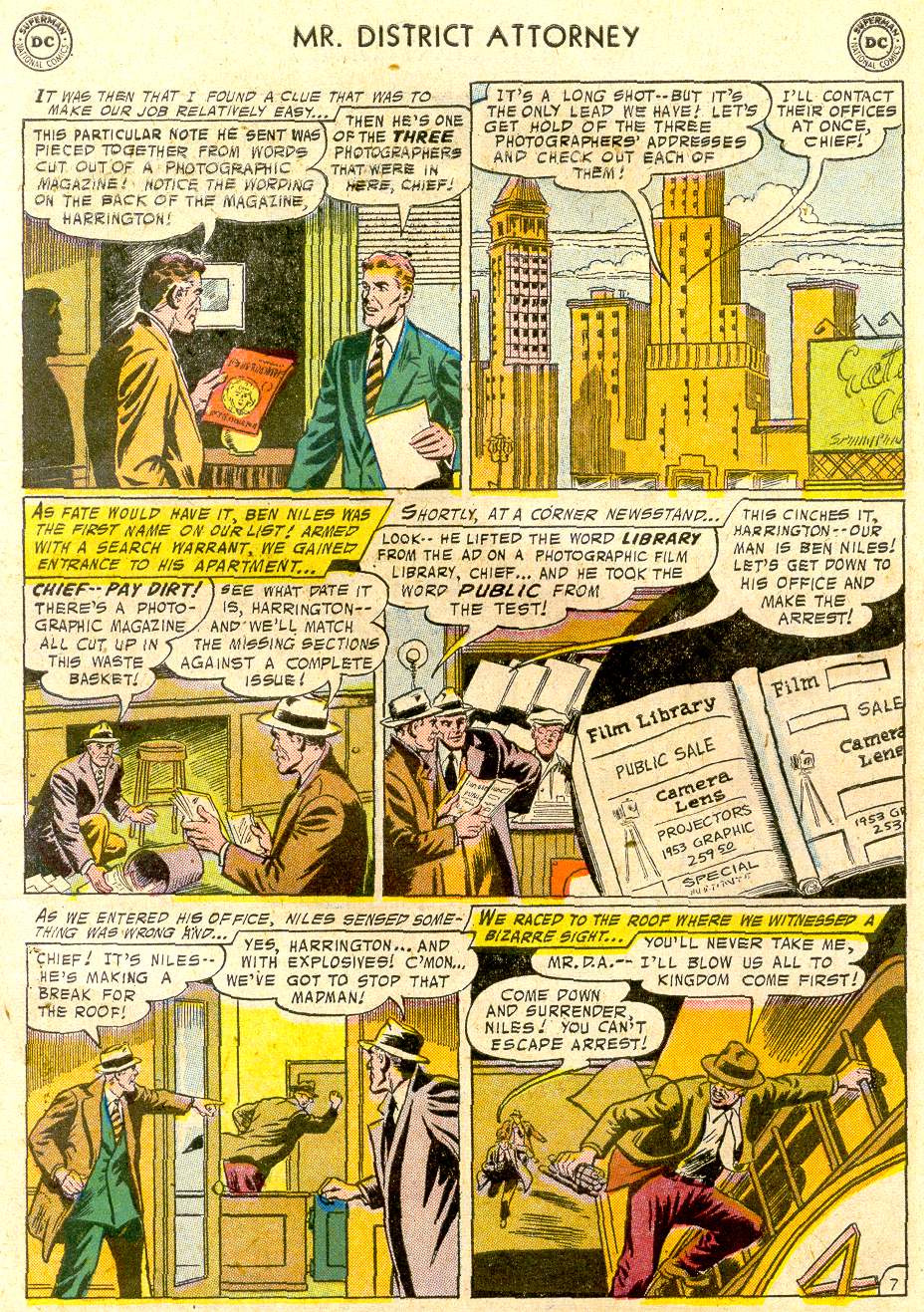 Read online Mr. District Attorney comic -  Issue #58 - 9