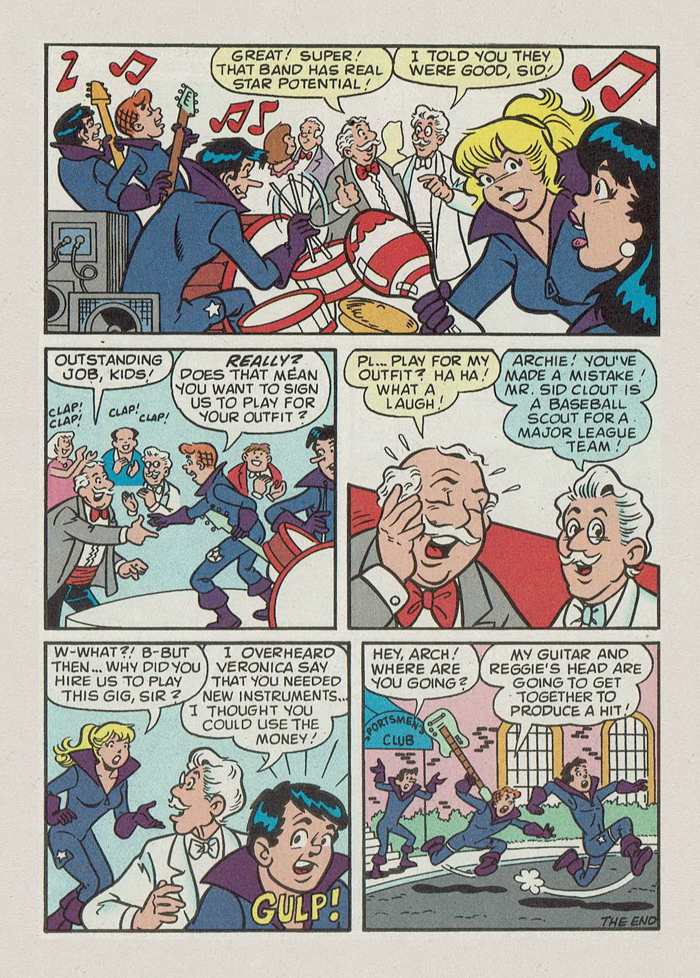 Read online Archie's Double Digest Magazine comic -  Issue #165 - 168