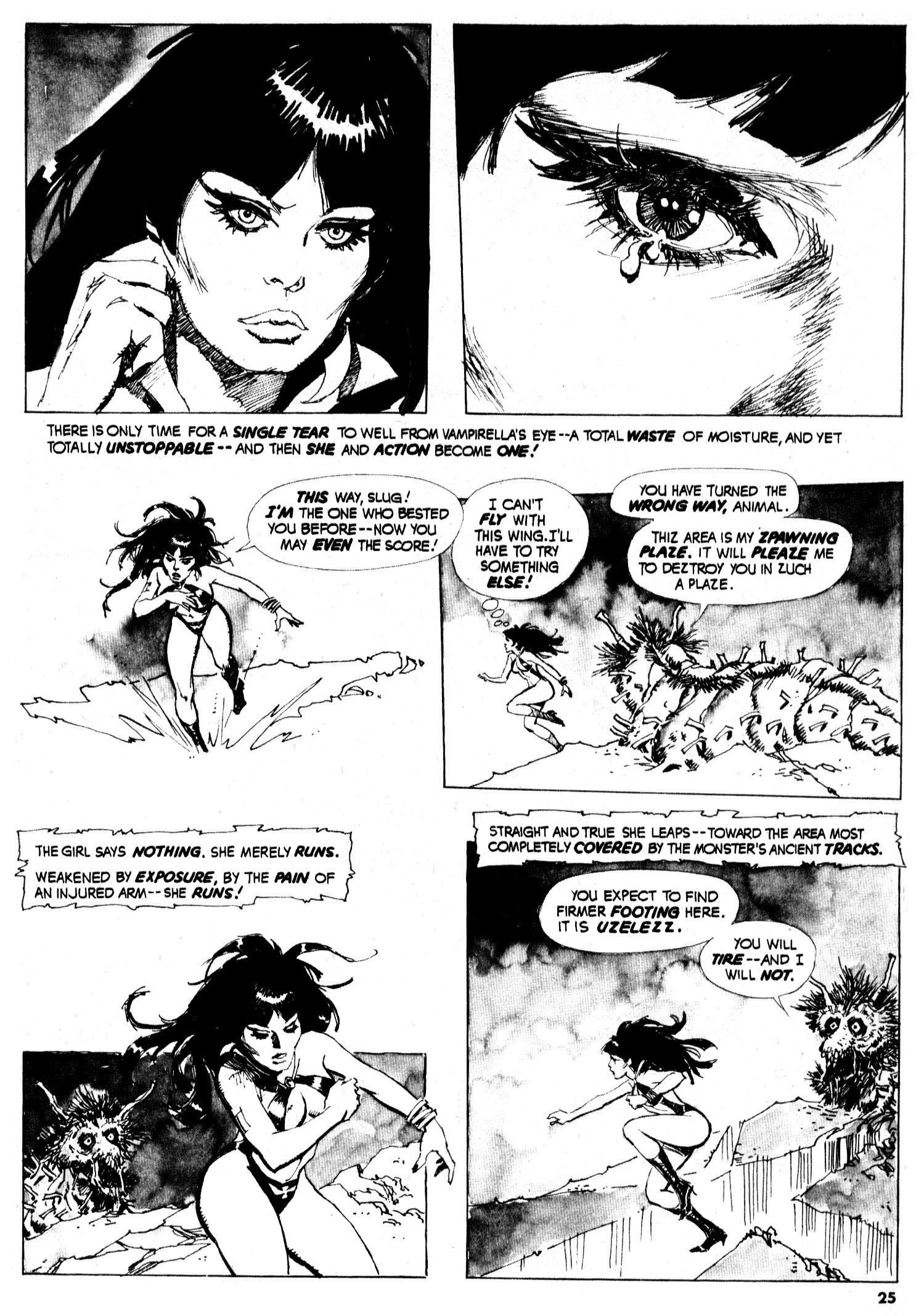 Read online Vampirella (1969) comic -  Issue #21 - 25