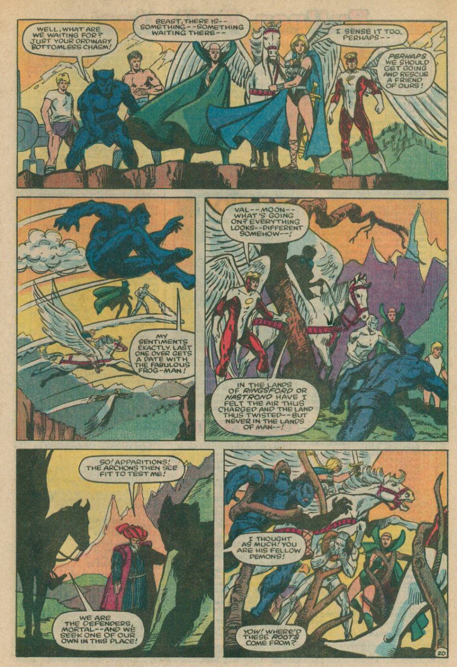 Read online The Defenders (1972) comic -  Issue #136 - 16