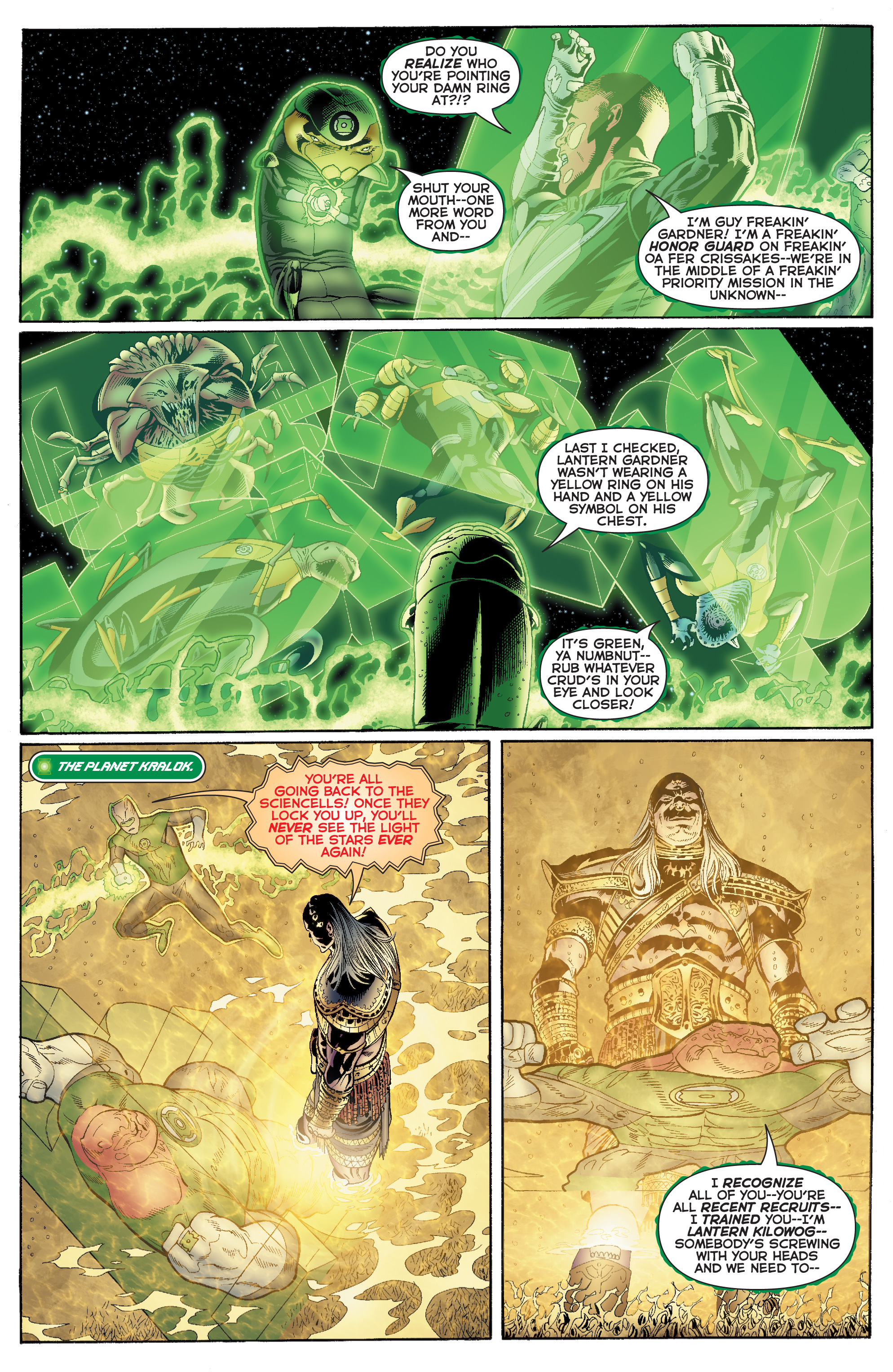 Read online Green Lantern: Emerald Warriors comic -  Issue #5 - 5