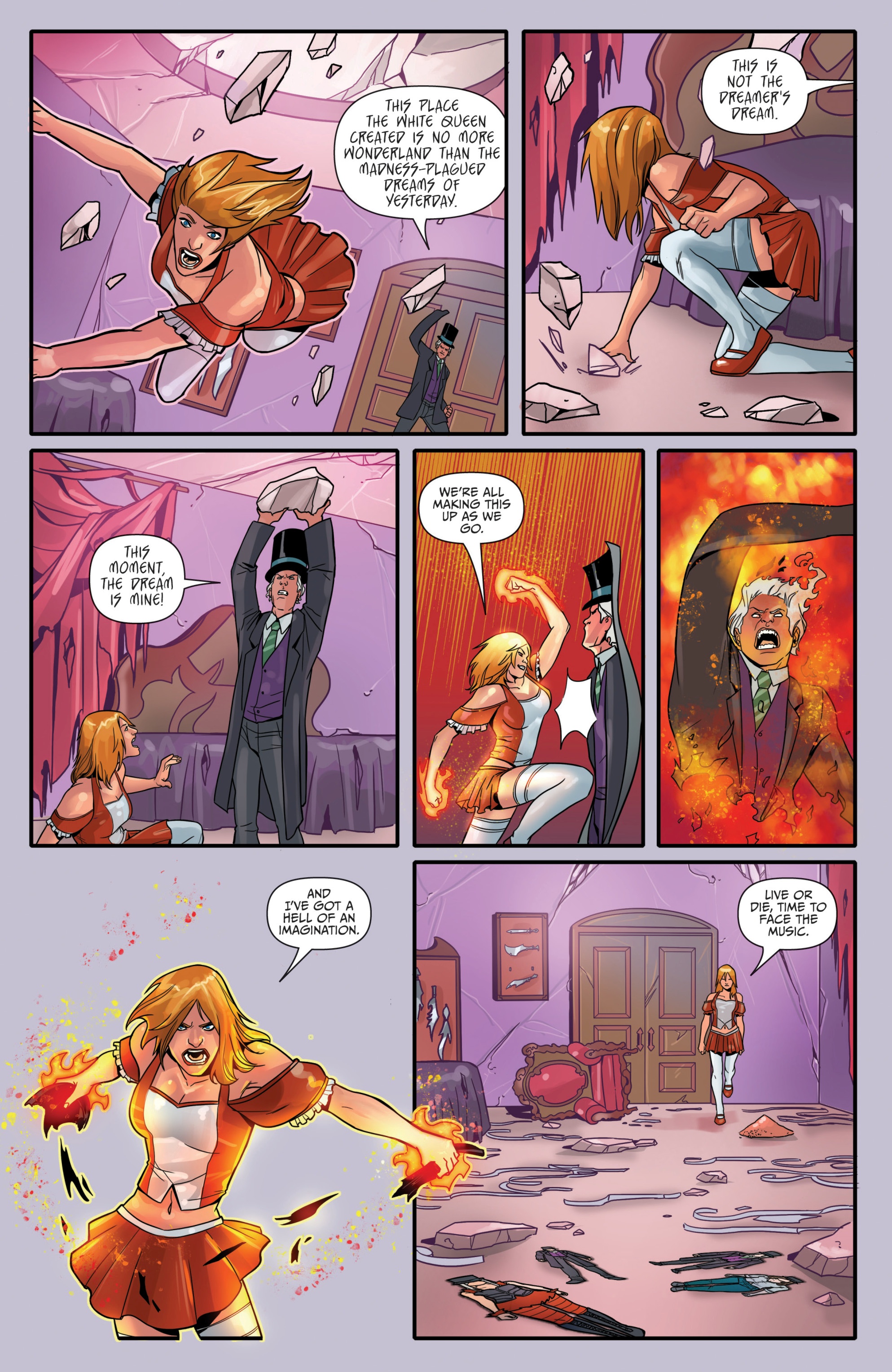 Read online Grimm Fairy Tales presents Wonderland comic -  Issue #42 - 21
