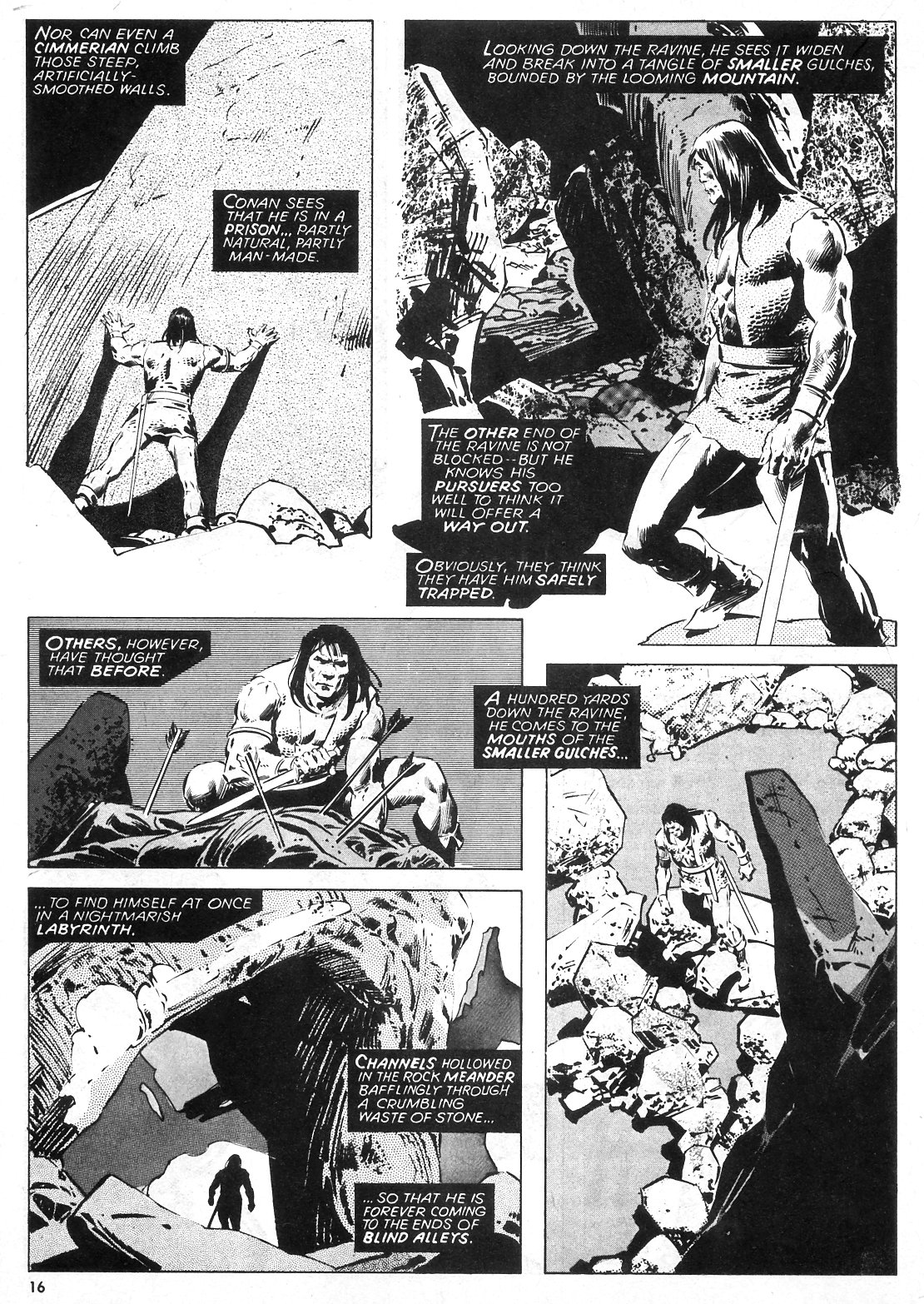 Read online The Savage Sword Of Conan comic -  Issue #32 - 16