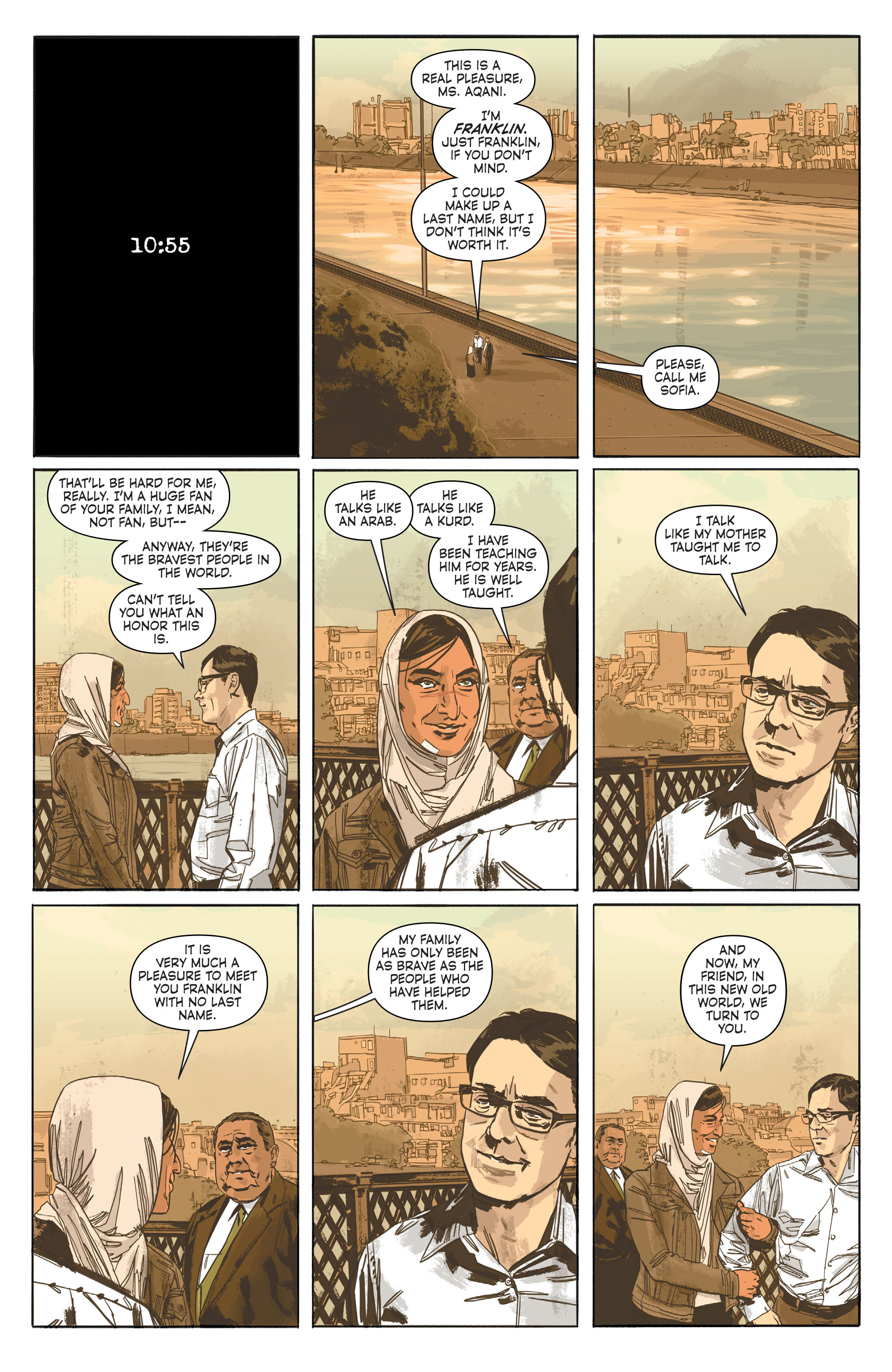 Read online The Sheriff of Babylon comic -  Issue #7 - 8
