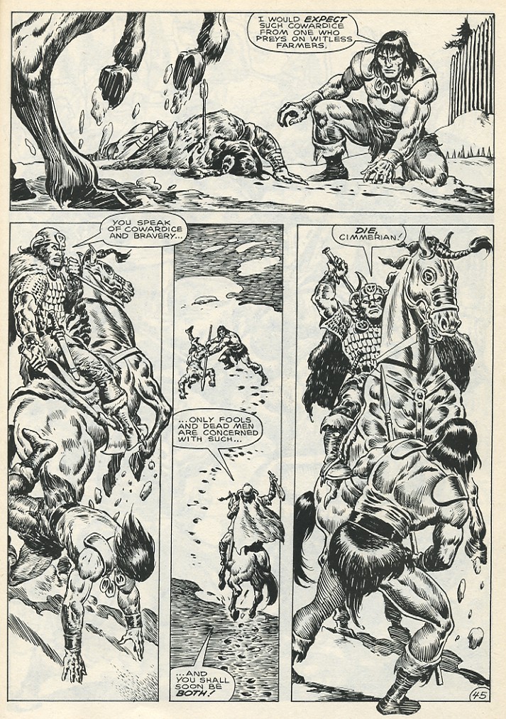 Read online The Savage Sword Of Conan comic -  Issue #142 - 51