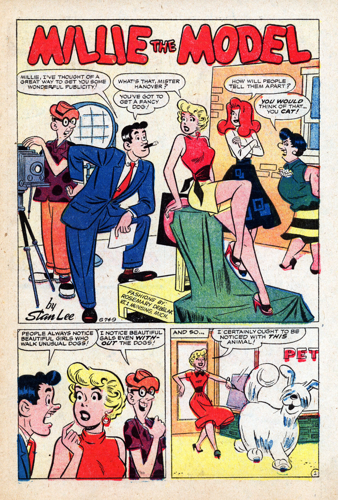 Read online Millie the Model comic -  Issue #63 - 29