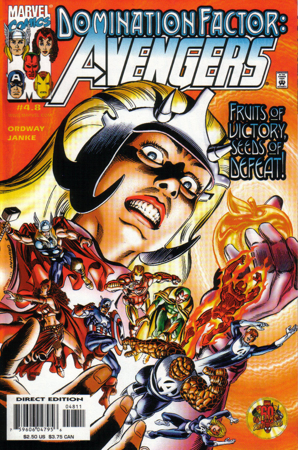Read online Domination Factor: Avengers comic -  Issue #4 - 1