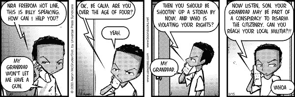 Read online The Boondocks Collection comic -  Issue # Year 2002 - 166