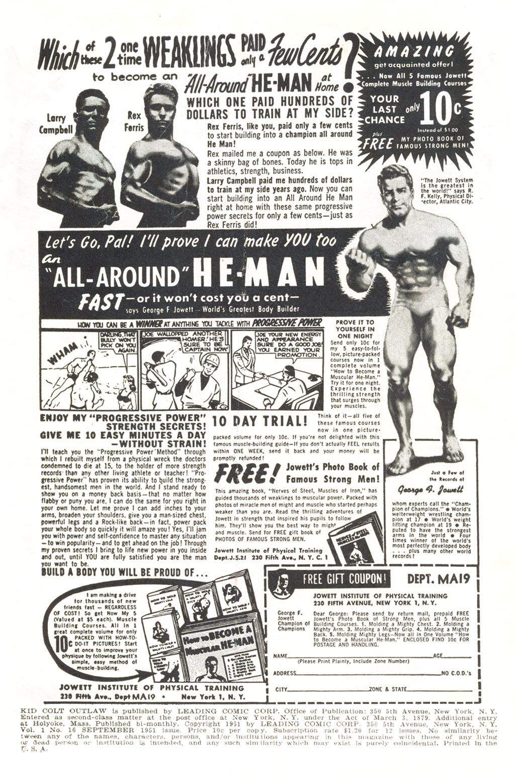 Read online Kid Colt Outlaw comic -  Issue #16 - 2