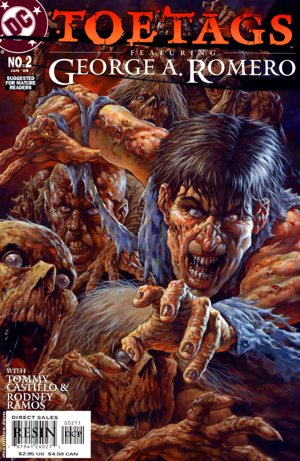 Read online Toe Tags Featuring George A. Romero comic -  Issue #2 - 1