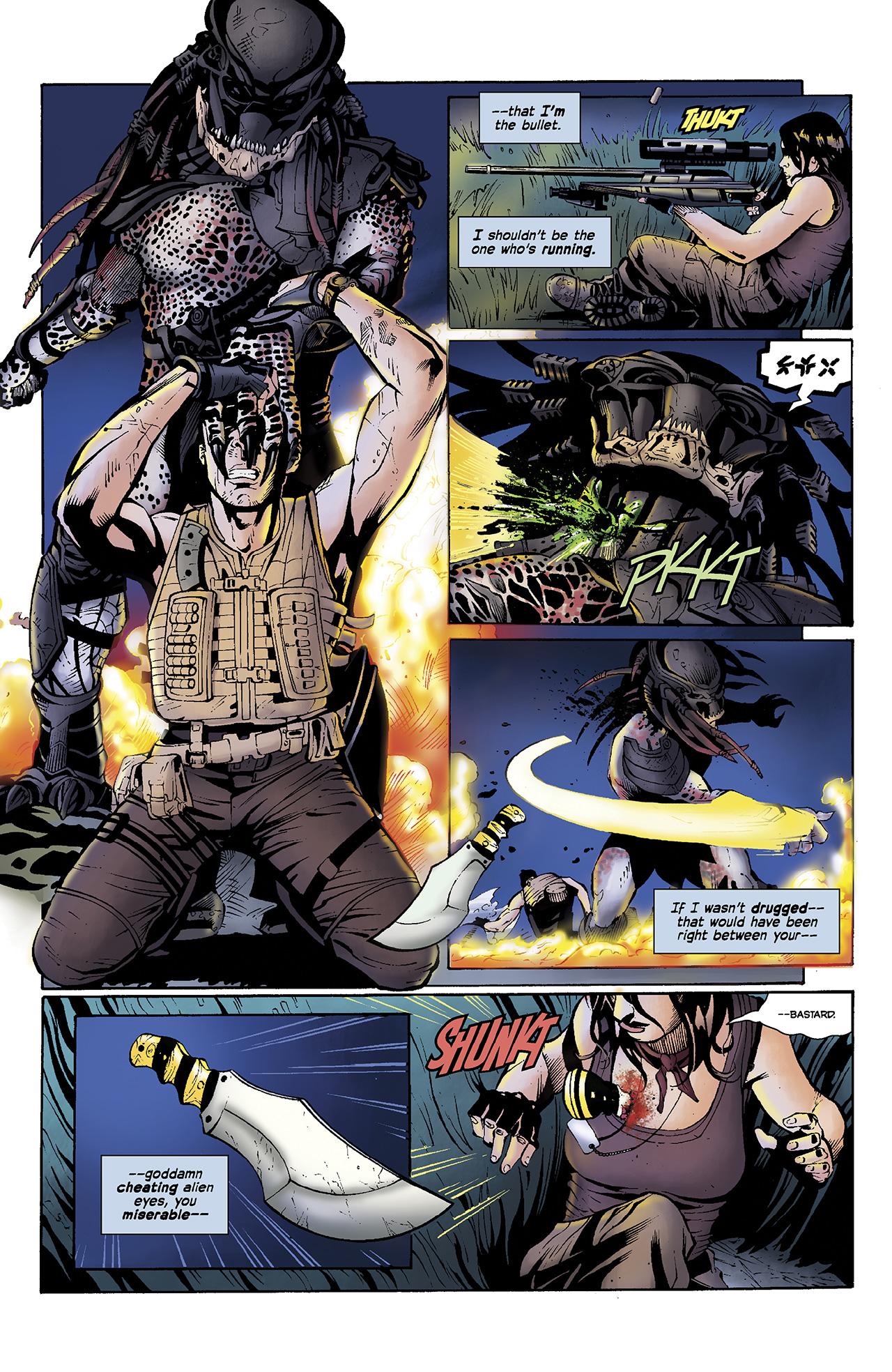 Read online Predators Film Adaptation comic -  Issue # Full - 63