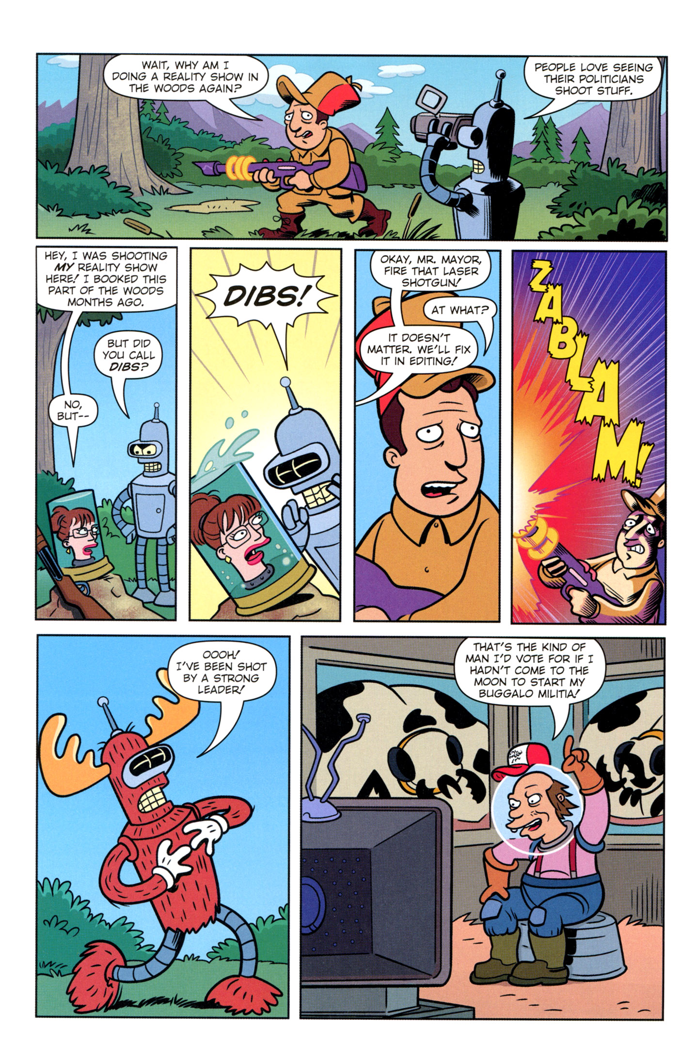 Read online Futurama Comics comic -  Issue #59 - 9