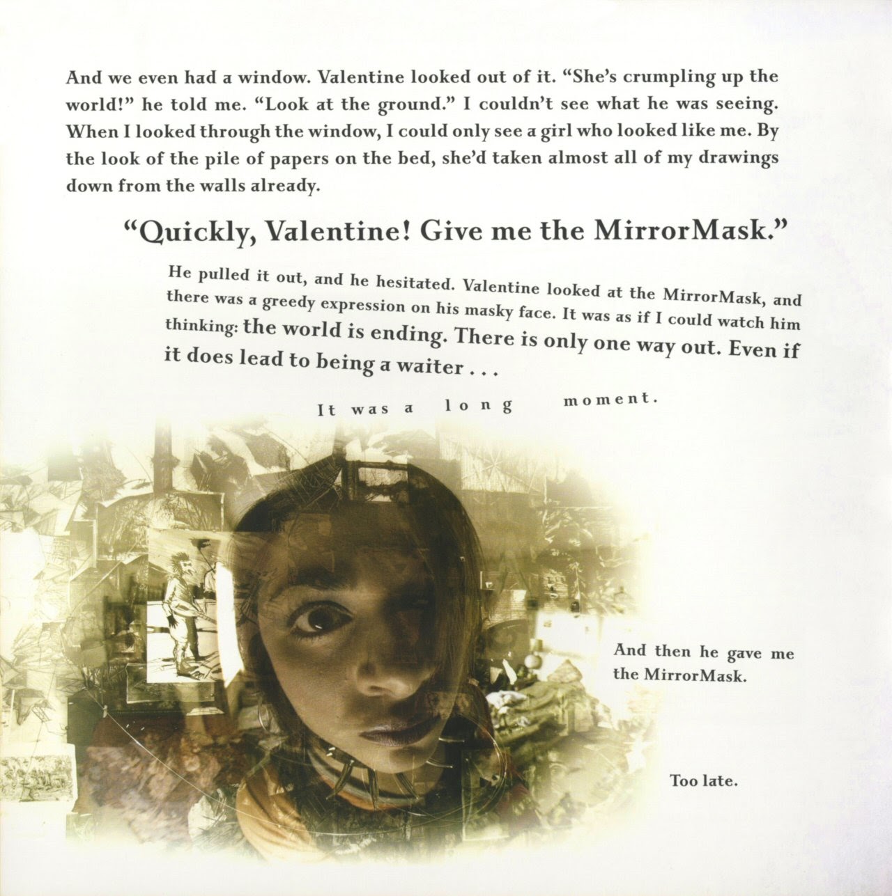 Read online Mirrormask comic -  Issue # Full - 60