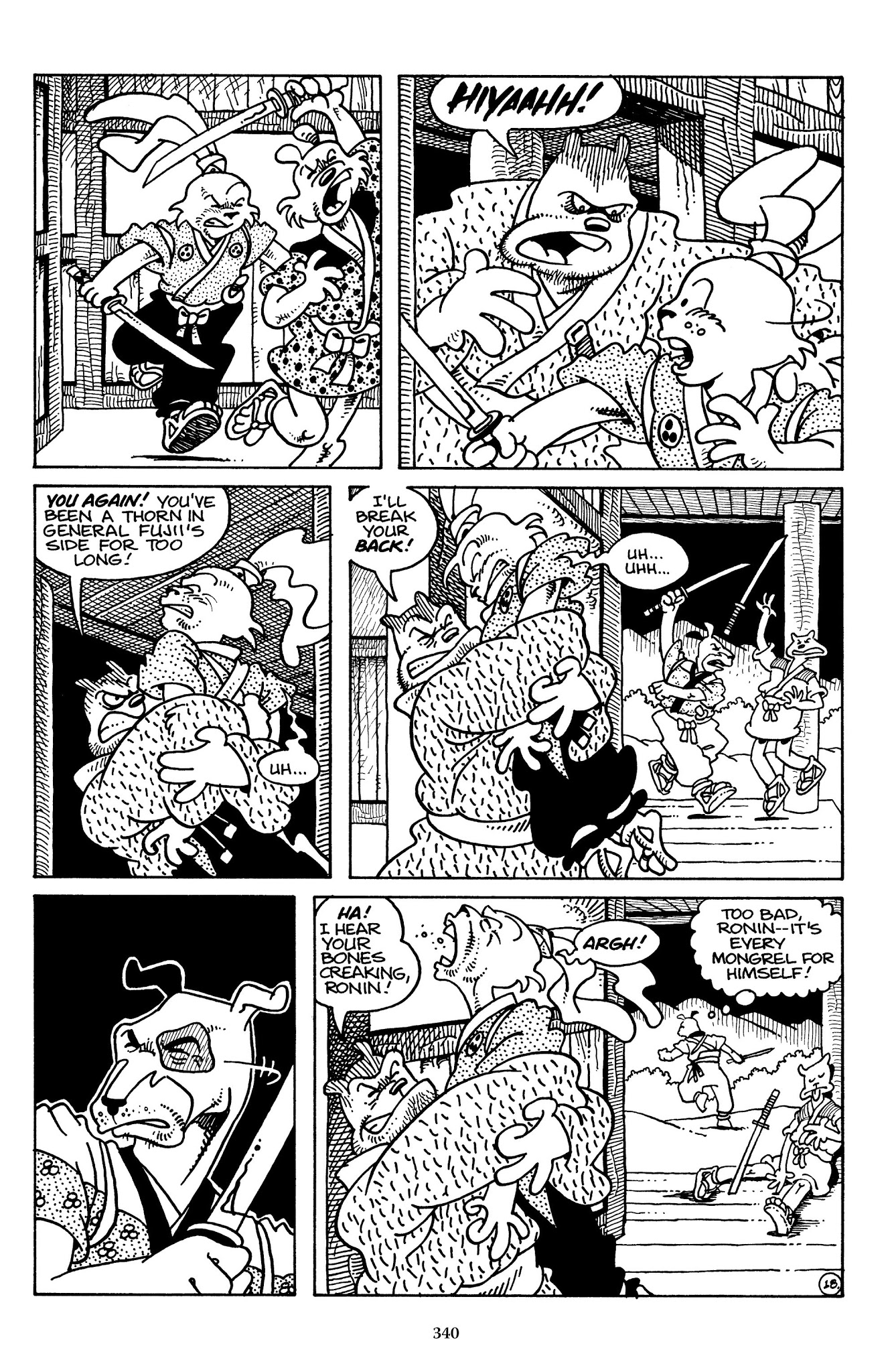 Read online The Usagi Yojimbo Saga comic -  Issue # TPB 1 - 333