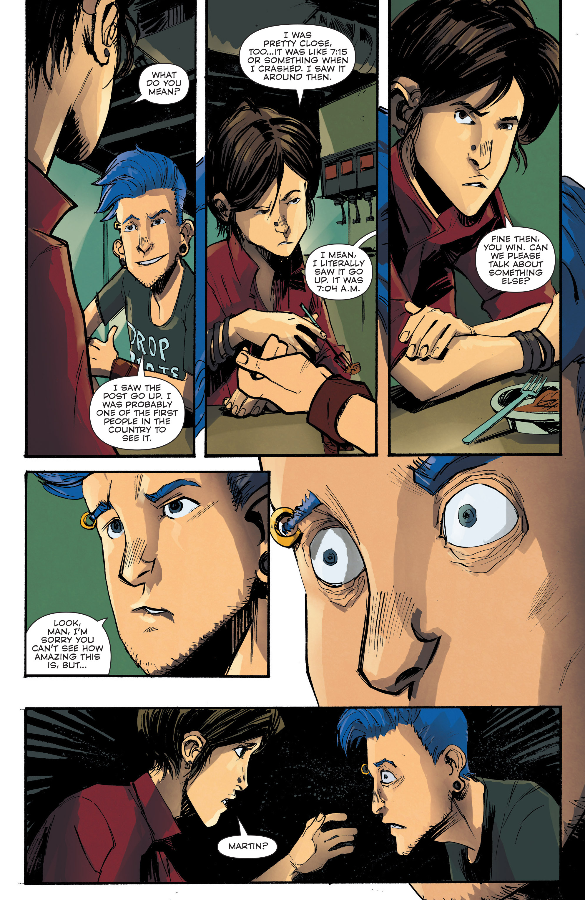 Read online Memetic comic -  Issue #1 - 22