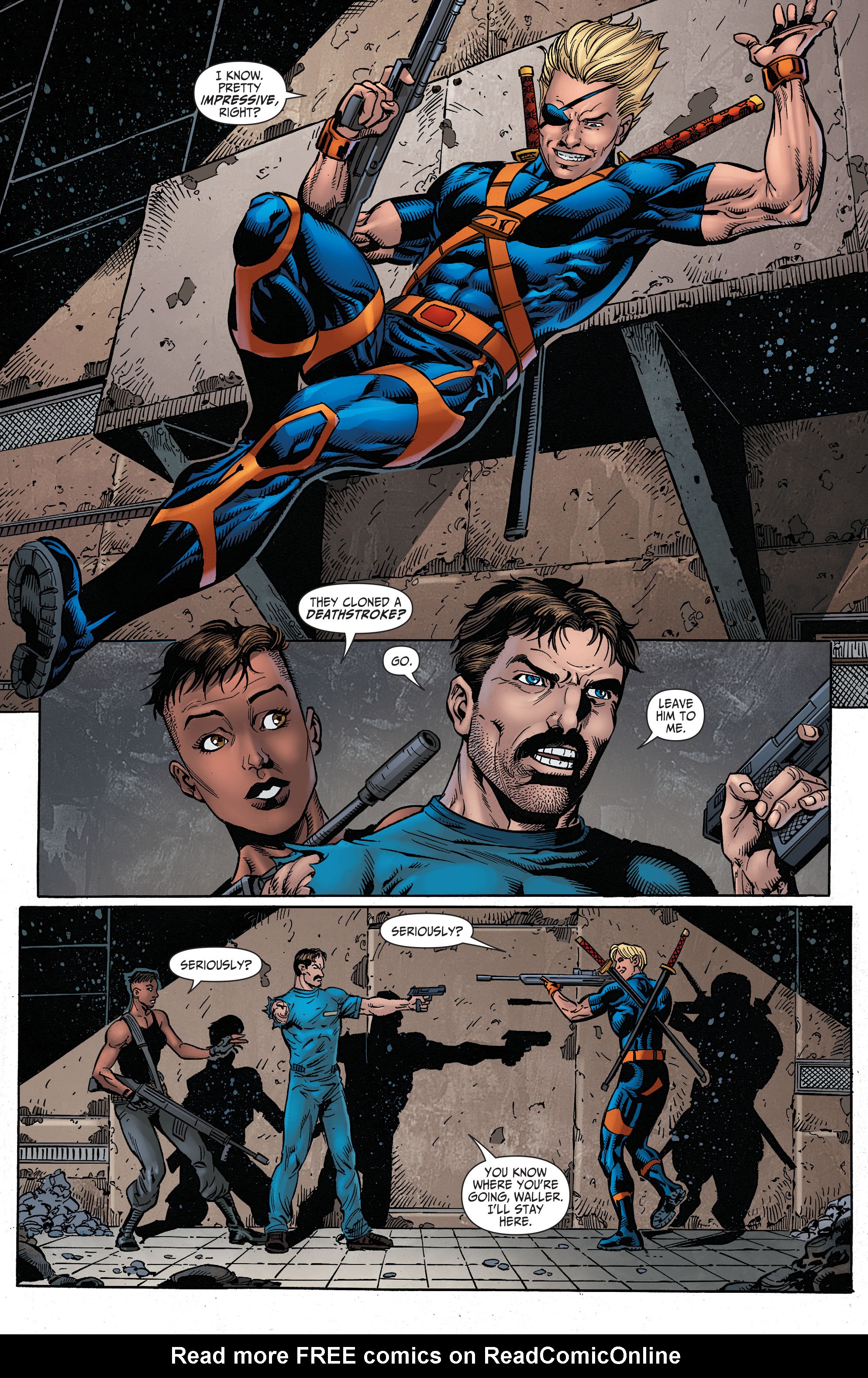 Read online New Suicide Squad:  Futures End comic -  Issue # Full - 17