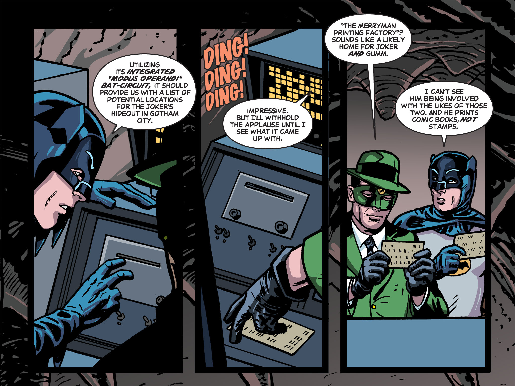 Read online Batman '66 Meets the Green Hornet [II] comic -  Issue #5 - 63