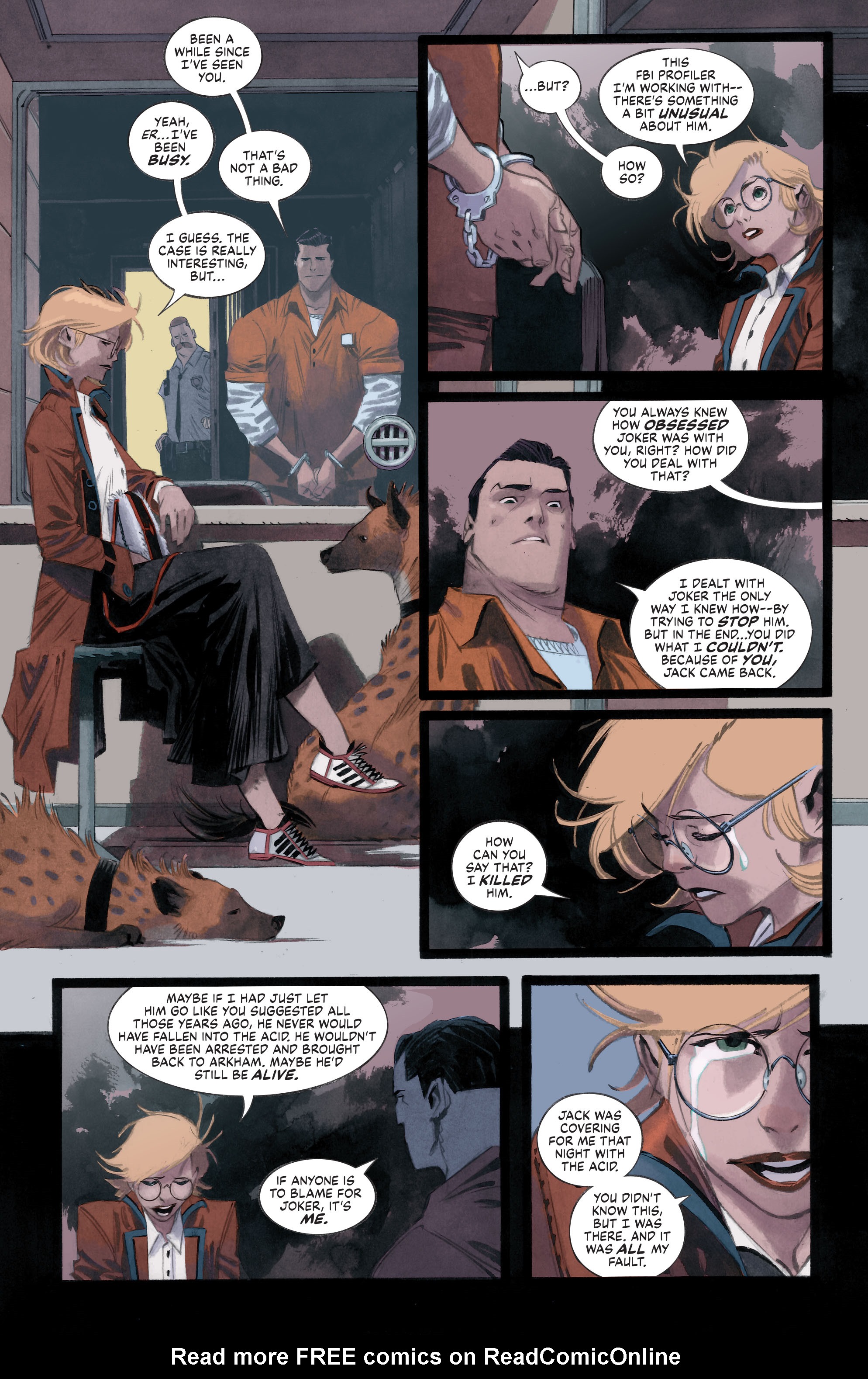 Read online Batman: White Knight Presents: Harley Quinn comic -  Issue #4 - 4