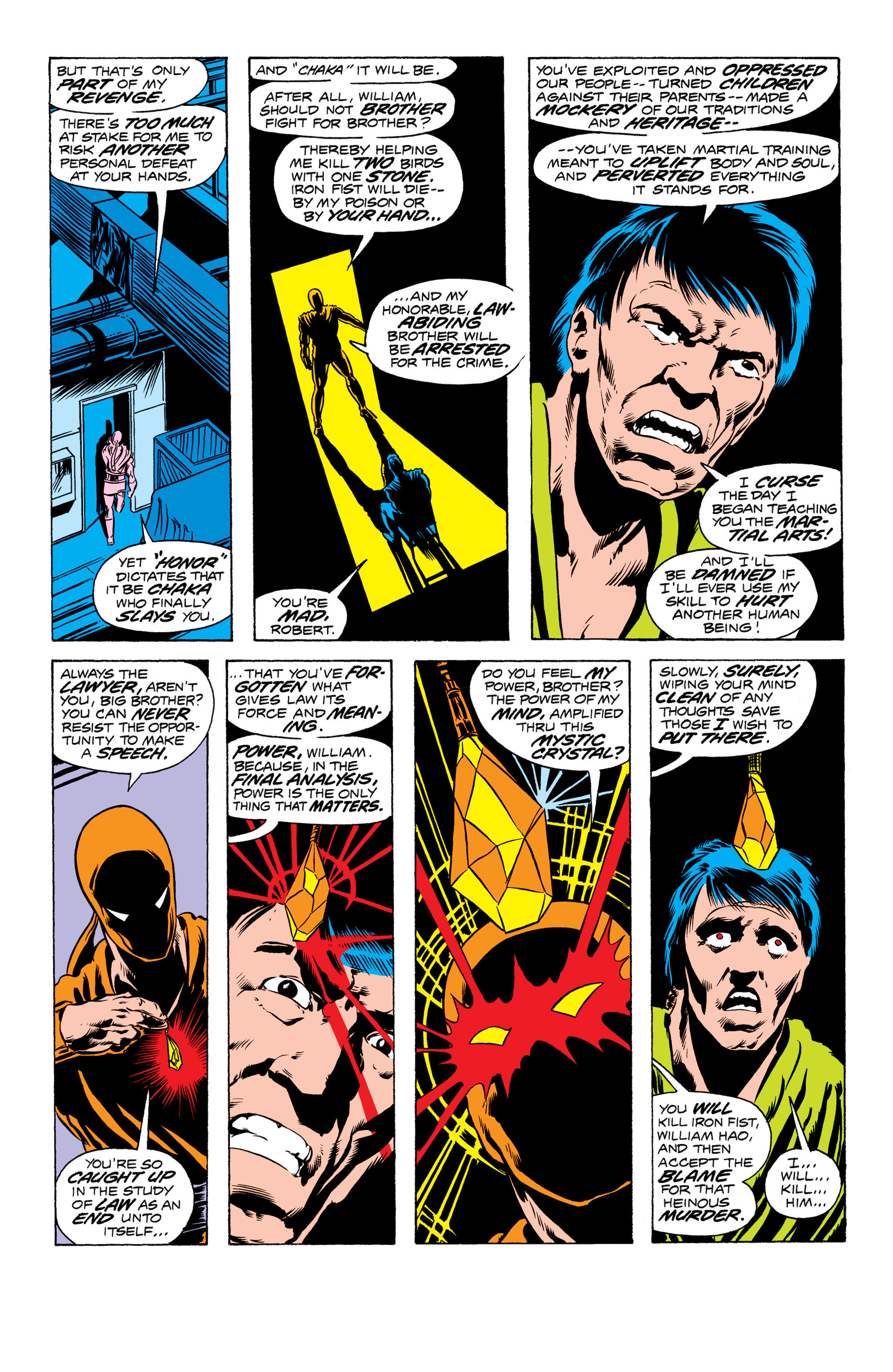 Read online Iron Fist (1975) comic -  Issue #9 - 12