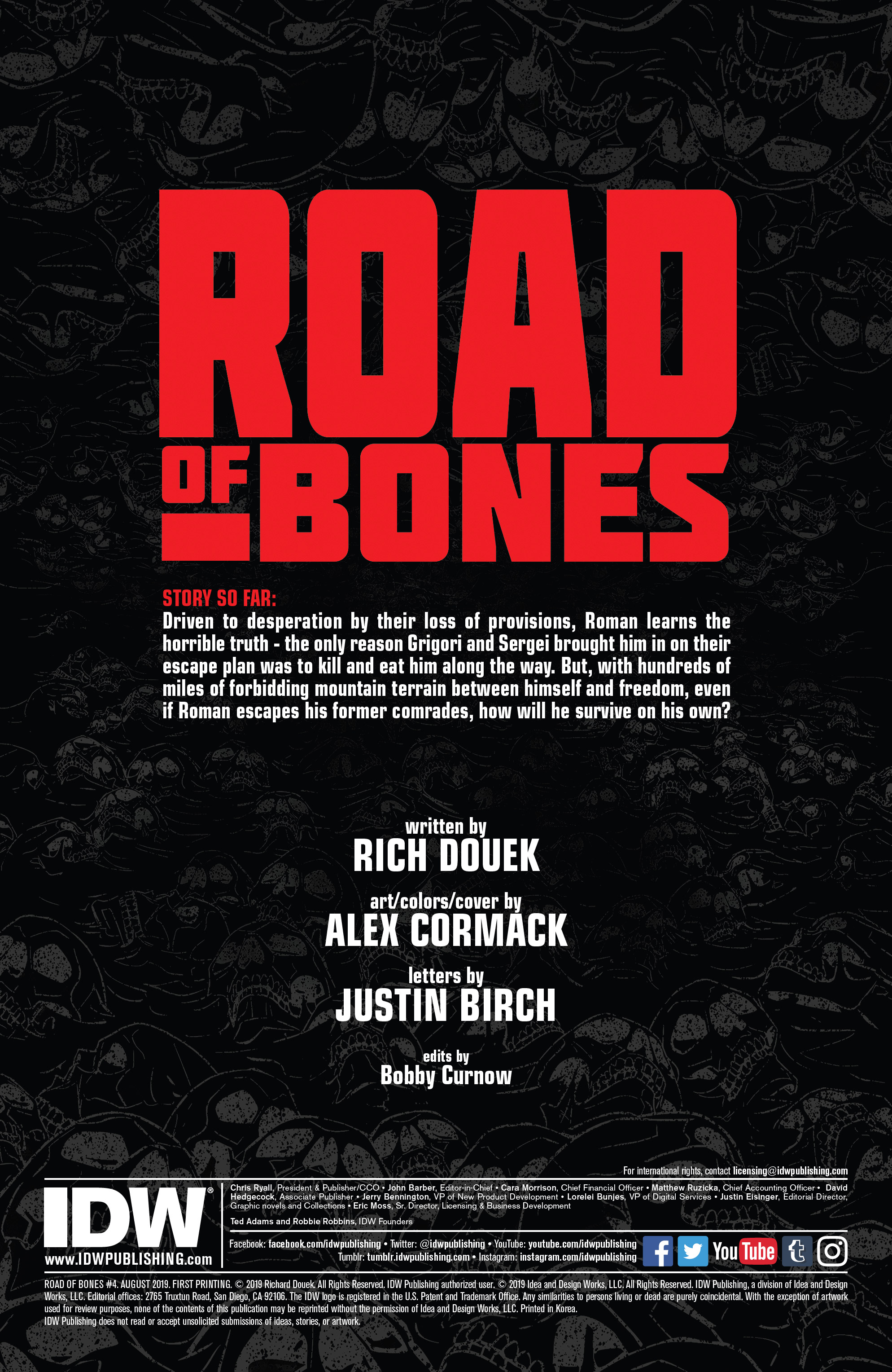 Read online Road of Bones comic -  Issue #4 - 2