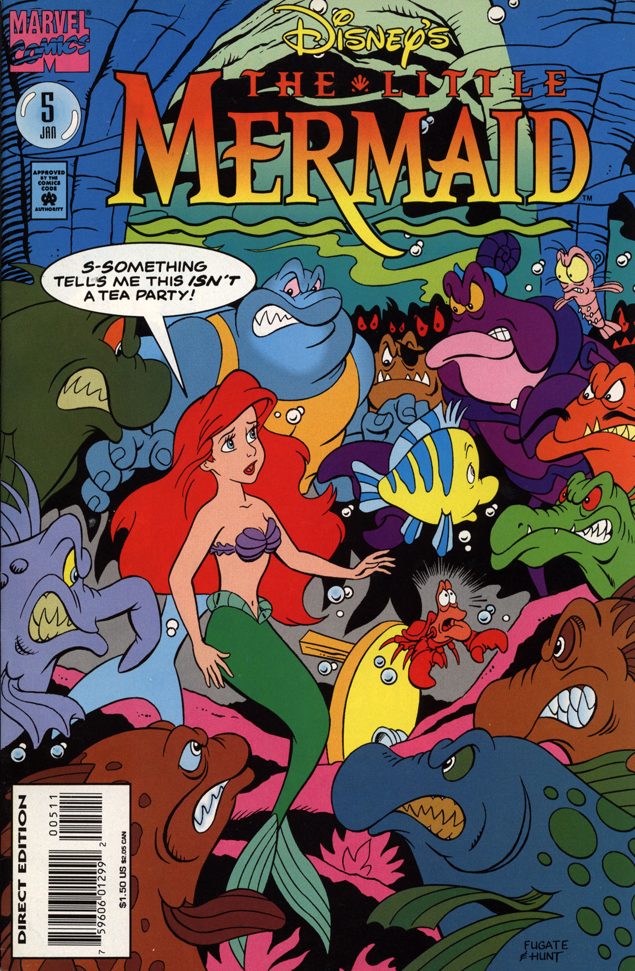 Read online Disney's The Little Mermaid comic -  Issue #5 - 1