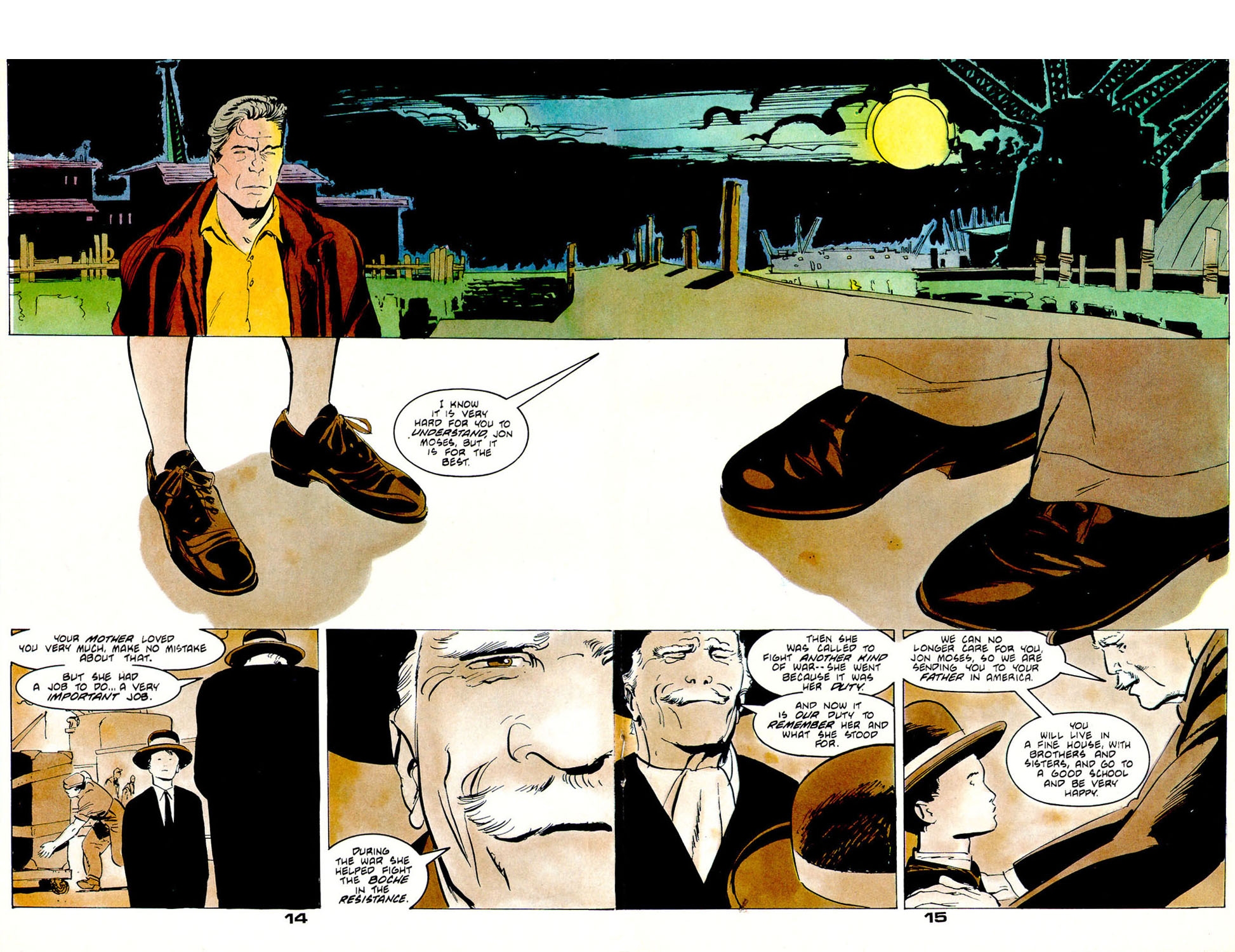 Read online Jon Sable, Freelance comic -  Issue #55 - 15