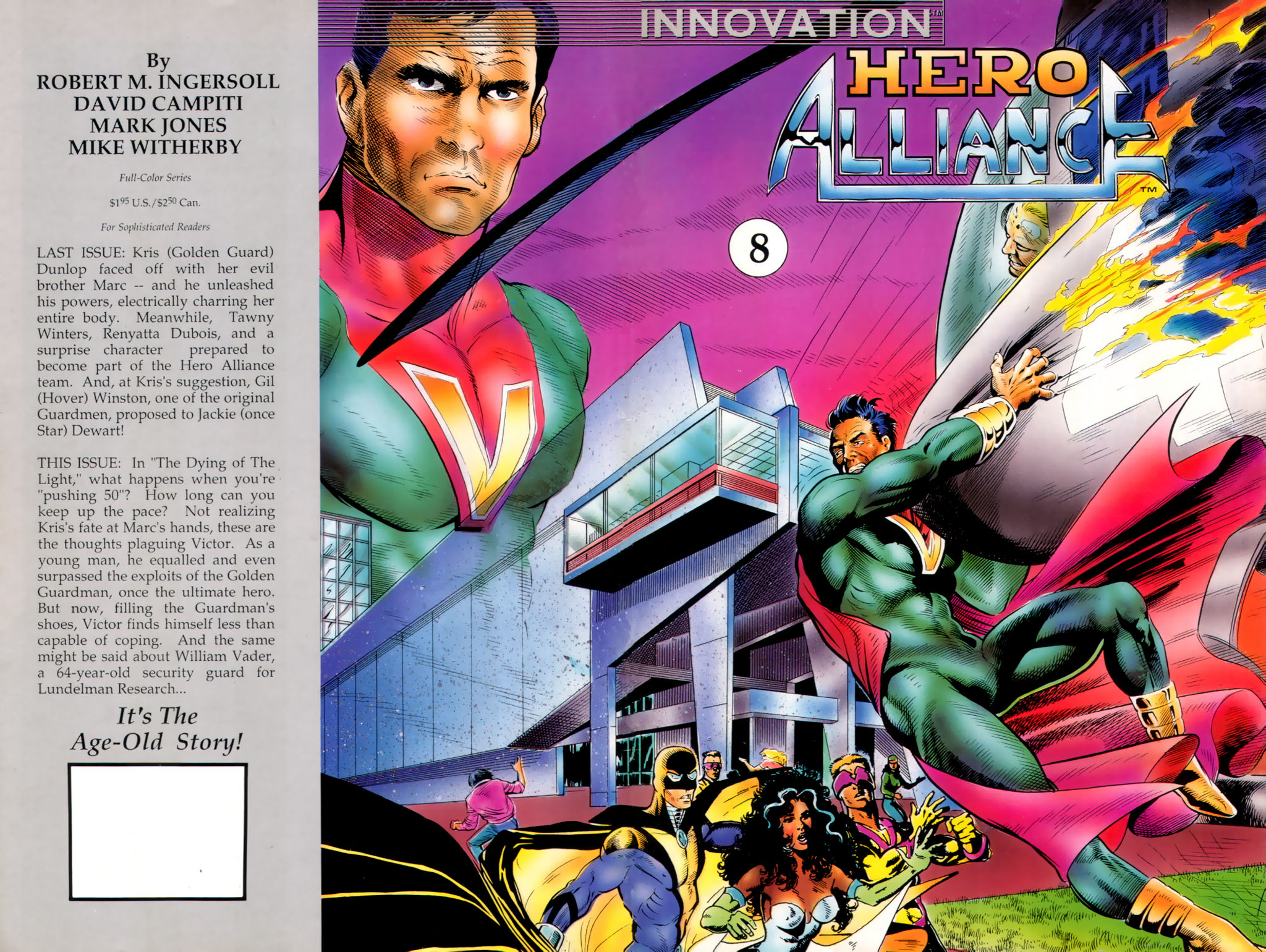 Read online Hero Alliance (1989) comic -  Issue #8 - 1