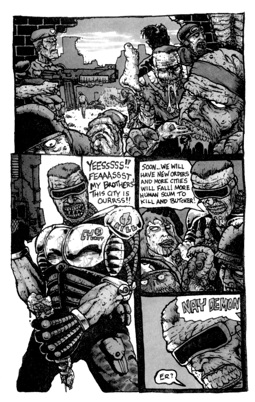Read online Zombie Commandos from Hell comic -  Issue #1 - 16