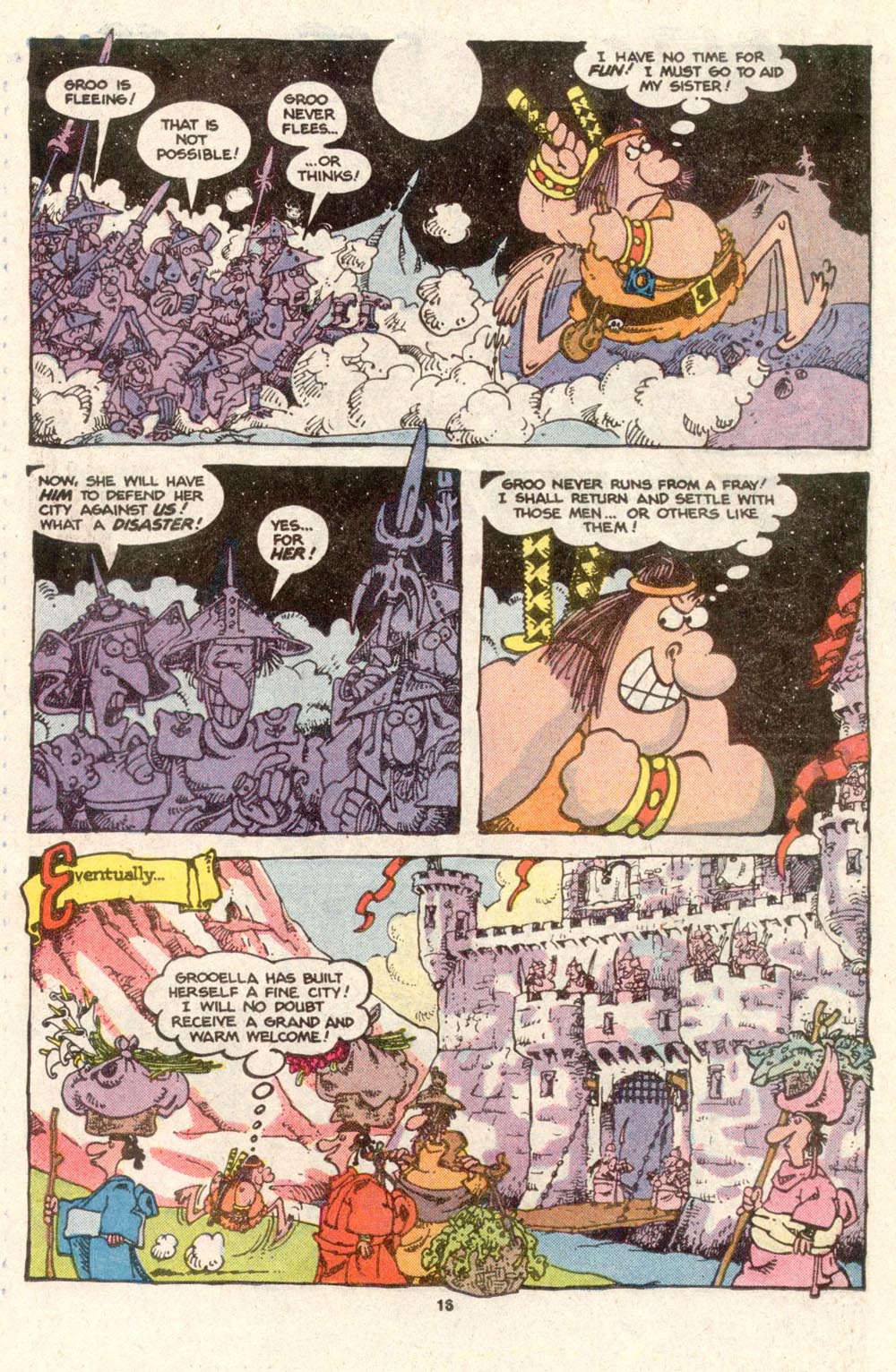 Read online Sergio Aragonés Groo the Wanderer comic -  Issue #18 - 16