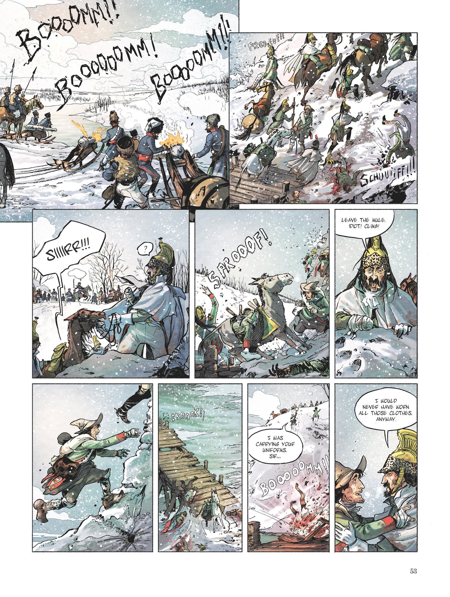 Read online Berezina comic -  Issue #2 - 51