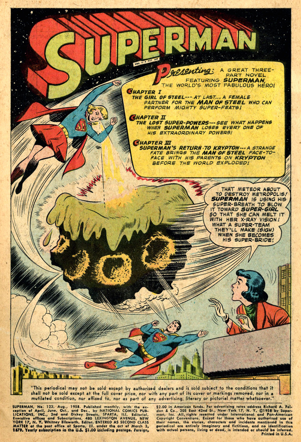 Read online Superman (1939) comic -  Issue #123 - 3