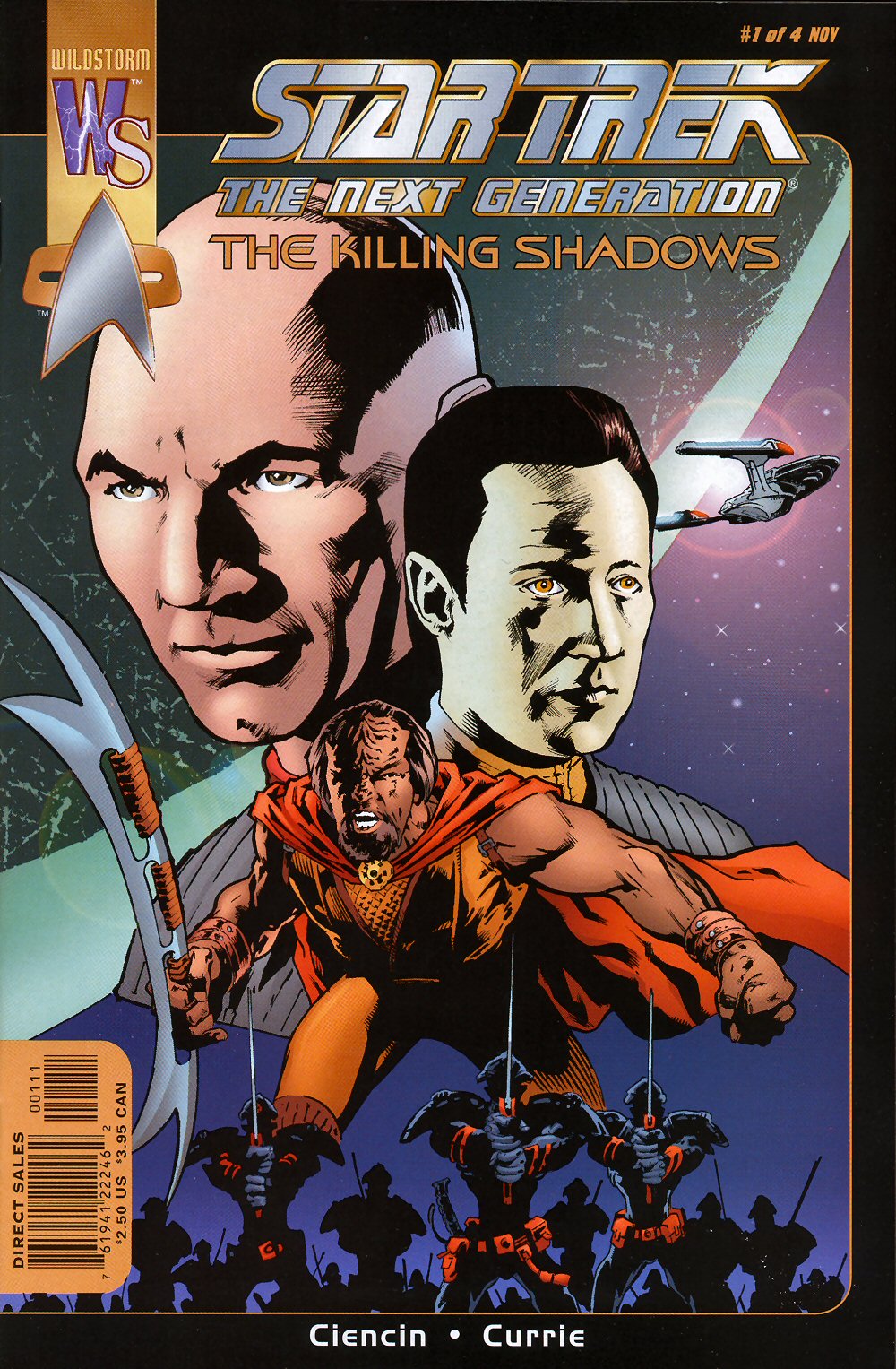 Read online Star Trek: The Next Generation - The Killing Shadows comic -  Issue #1 - 1