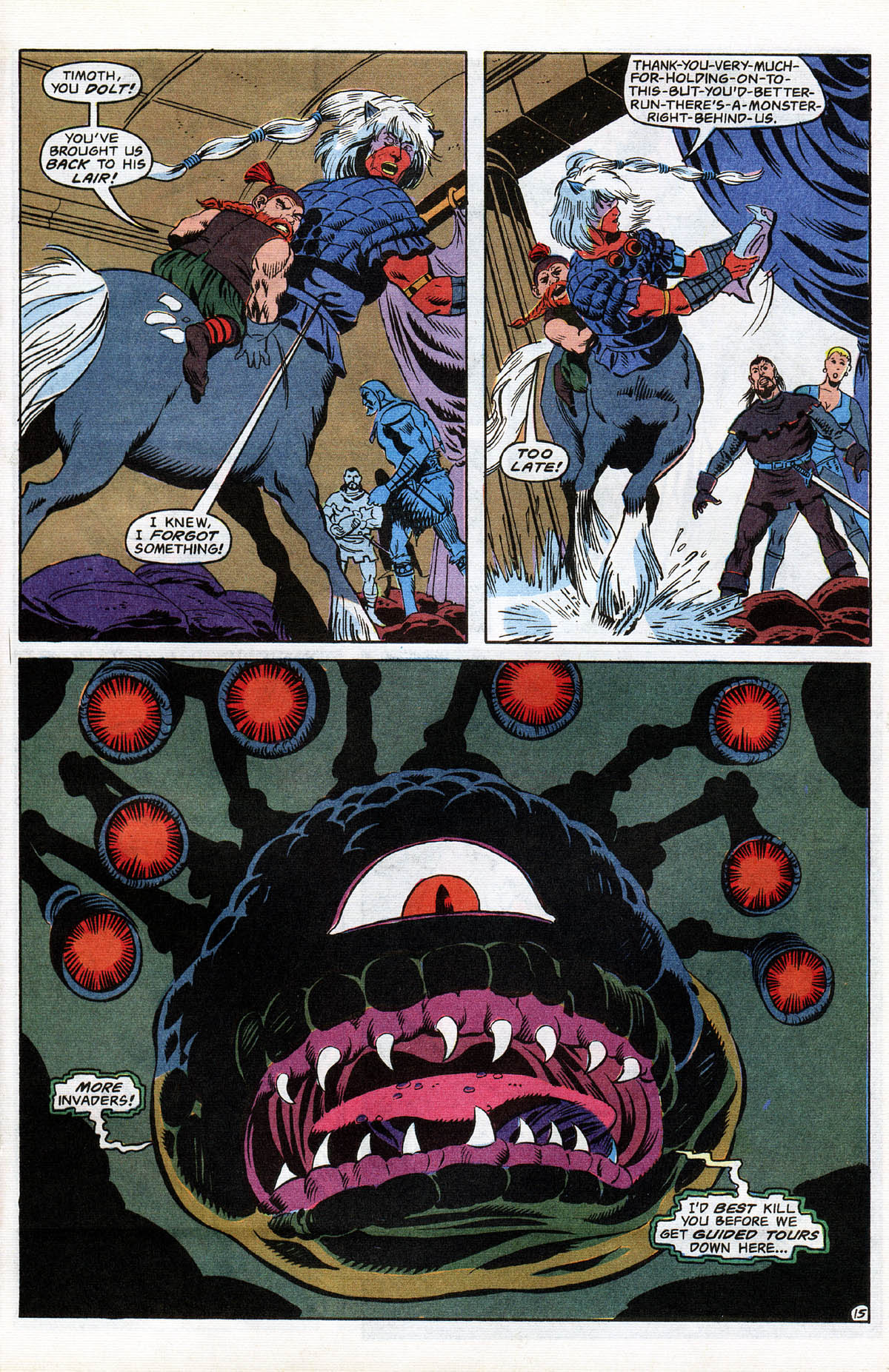 Read online Advanced Dungeons & Dragons comic -  Issue #12 - 18