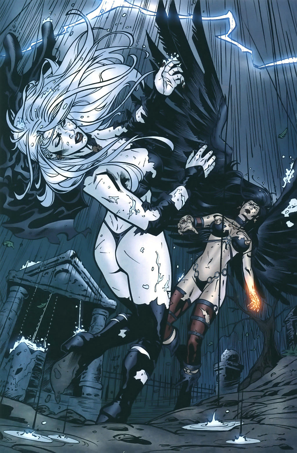 Read online Brian Pulido's Lady Death vs War Angel comic -  Issue # Full - 24