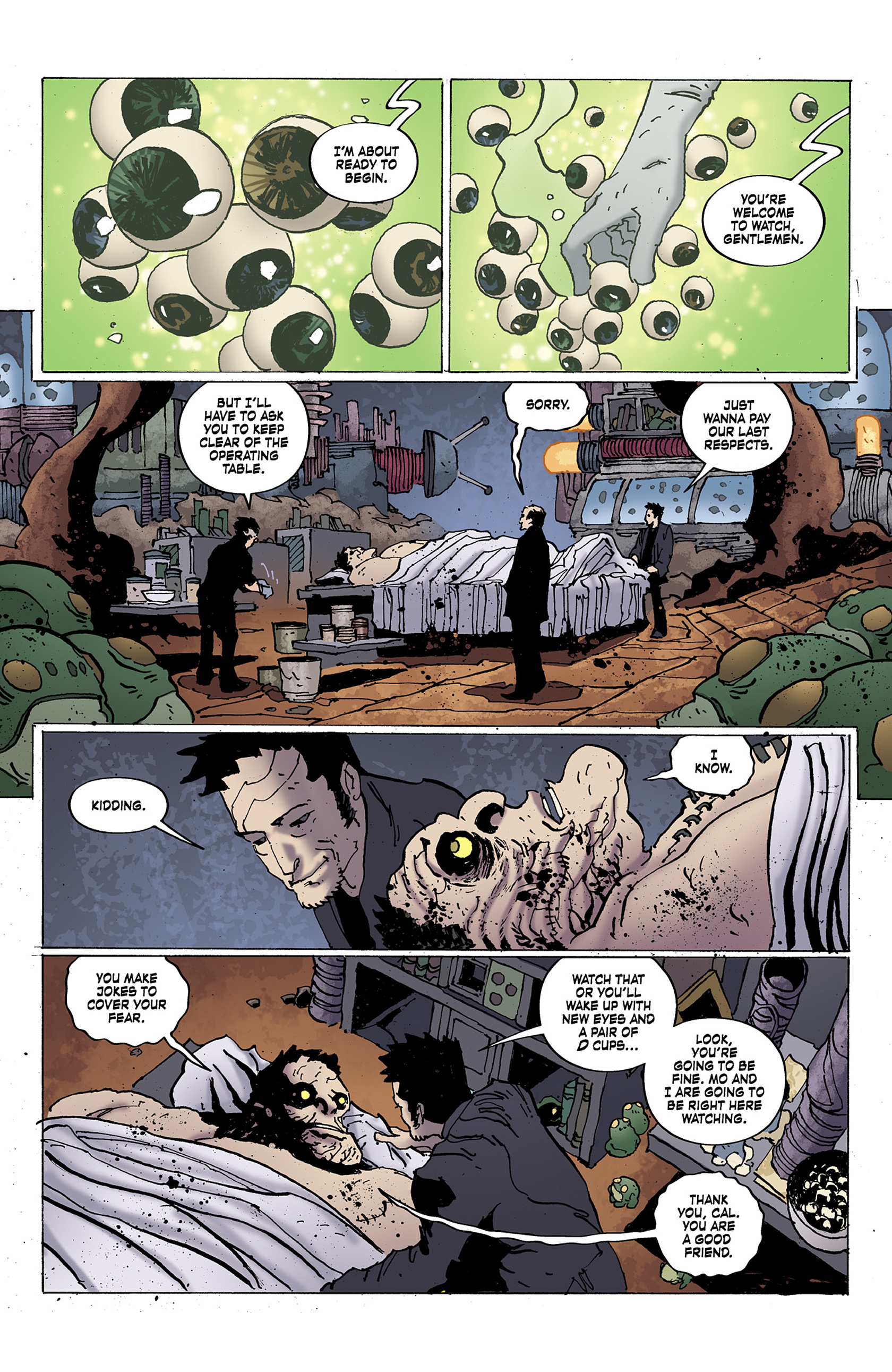Read online Criminal Macabre: The Eyes of Frankenstein comic -  Issue #3 - 12