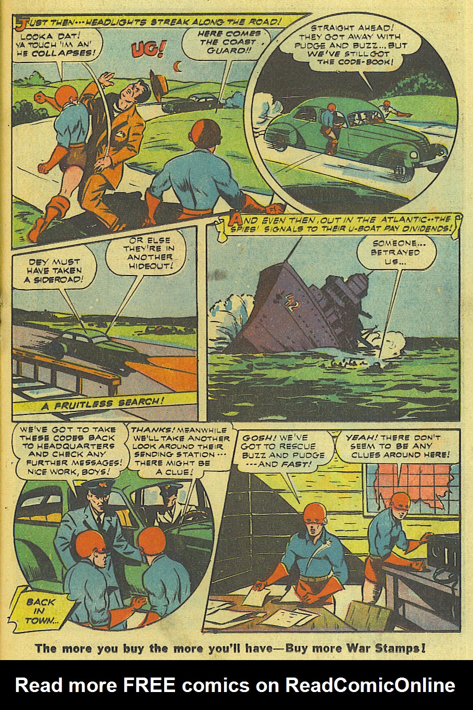 Read online Startling Comics comic -  Issue #27 - 29