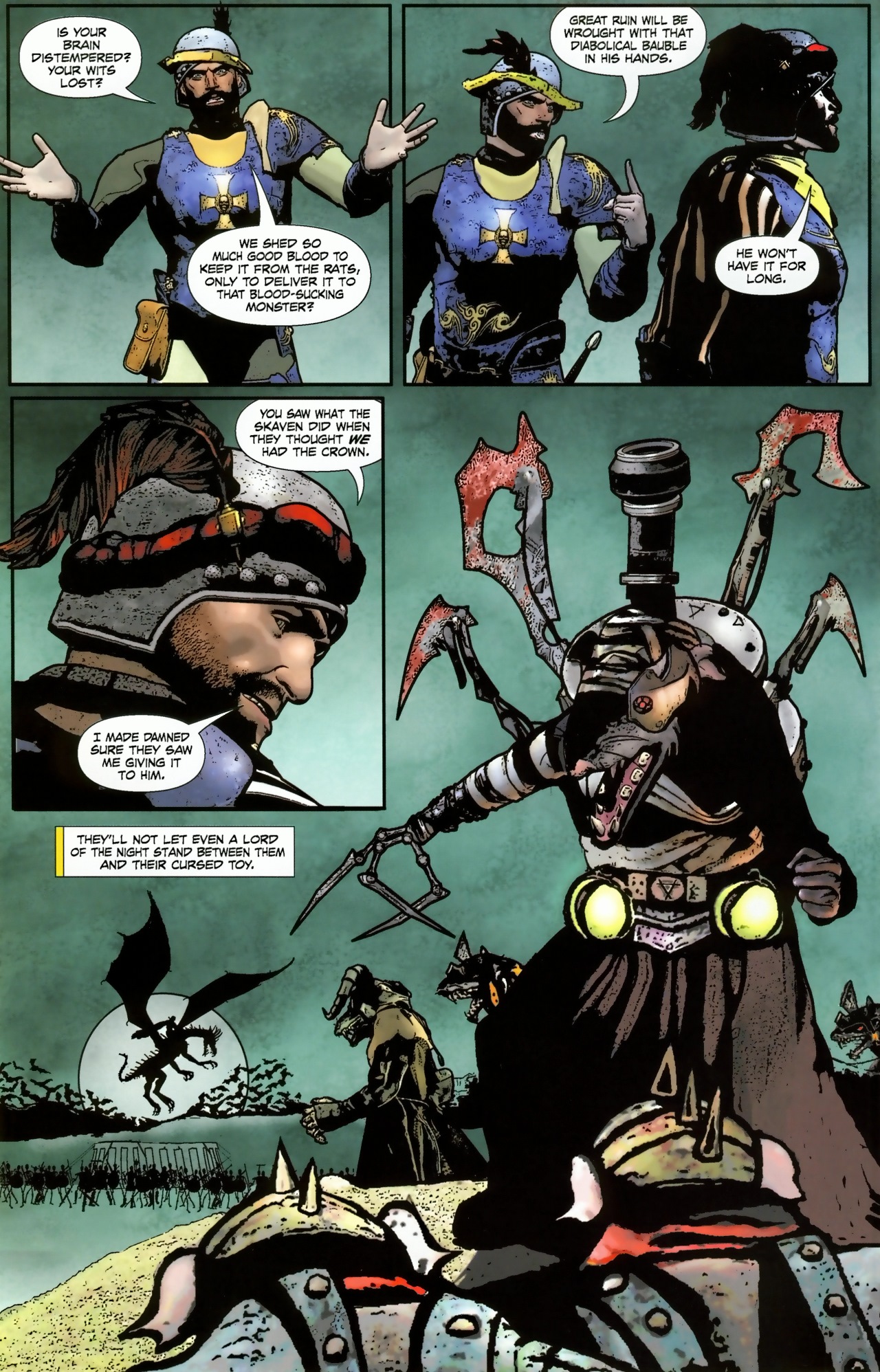 Read online Warhammer: Crown of Destruction comic -  Issue #4 - 9