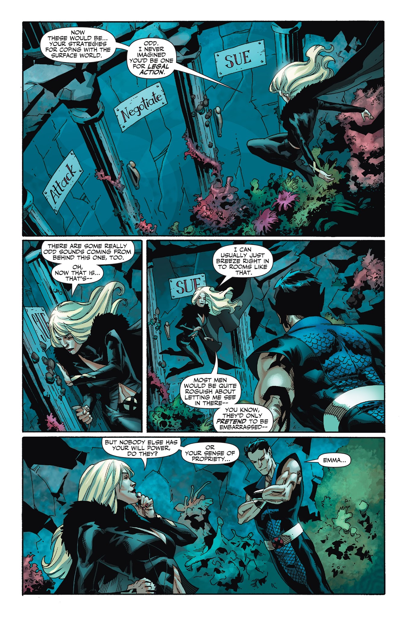 Read online Dark Avengers/Uncanny X-Men: Utopia comic -  Issue # TPB - 312