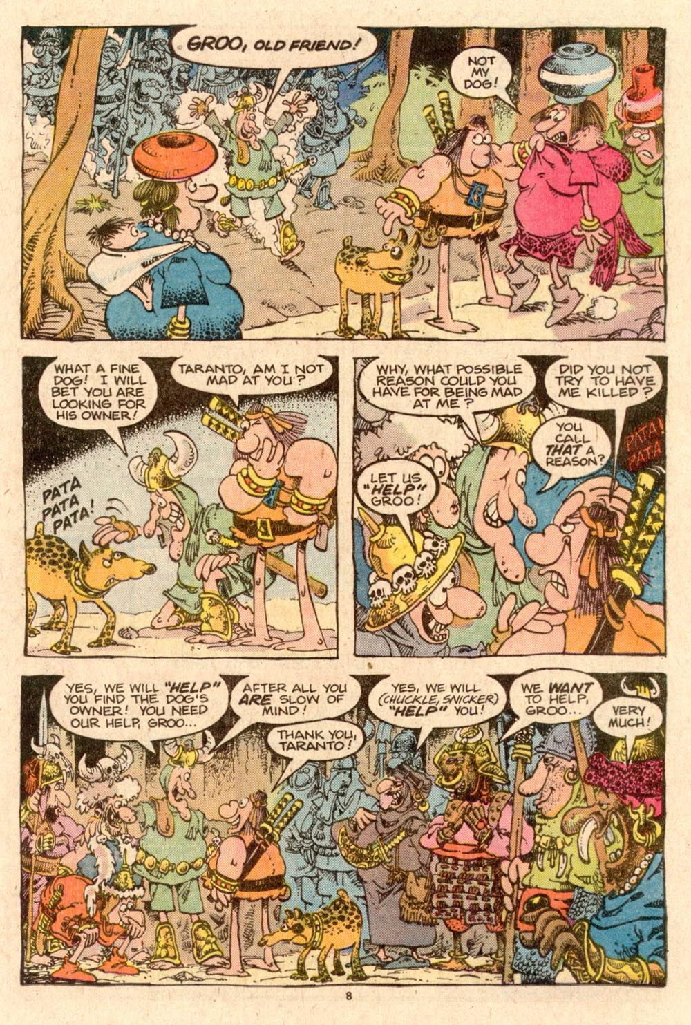 Read online Sergio Aragonés Groo the Wanderer comic -  Issue #30 - 8