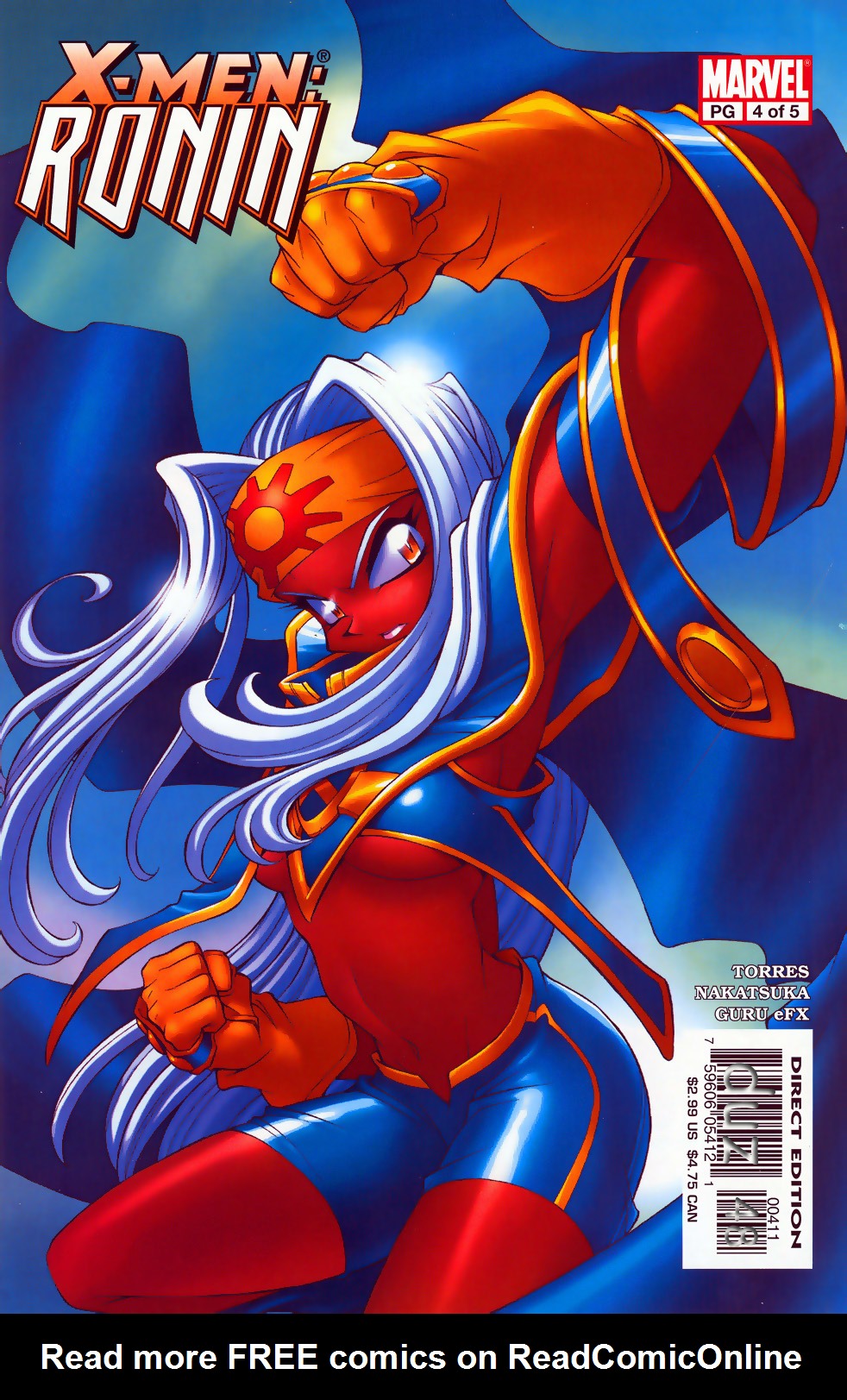 Read online X-Men: Ronin comic -  Issue #4 - 1