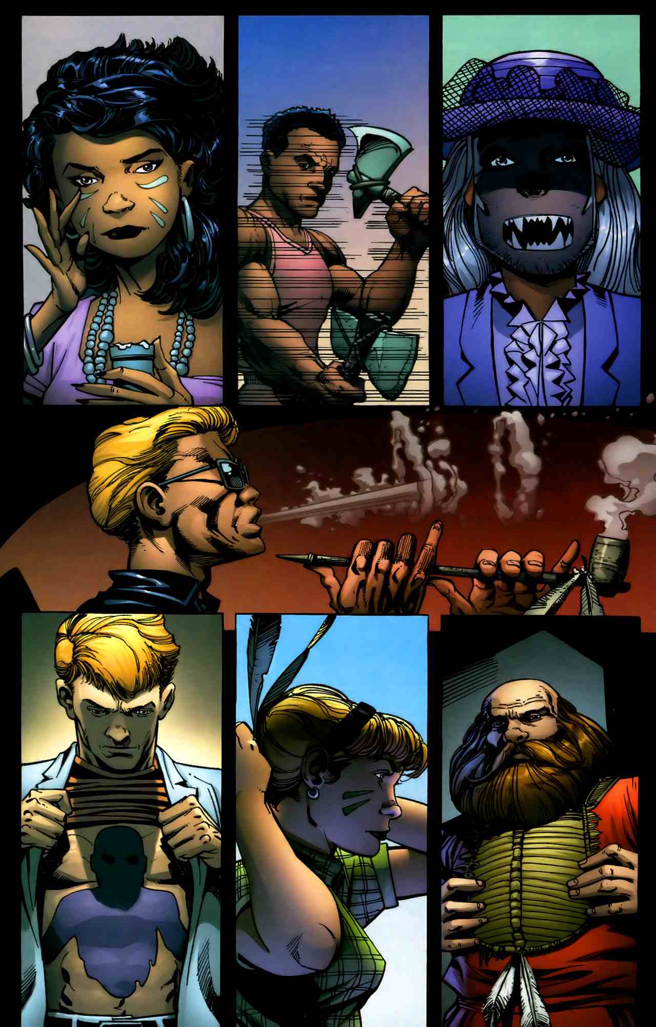 Read online Untold Tales Of The New Universe: D.P.7 comic -  Issue # Full - 16