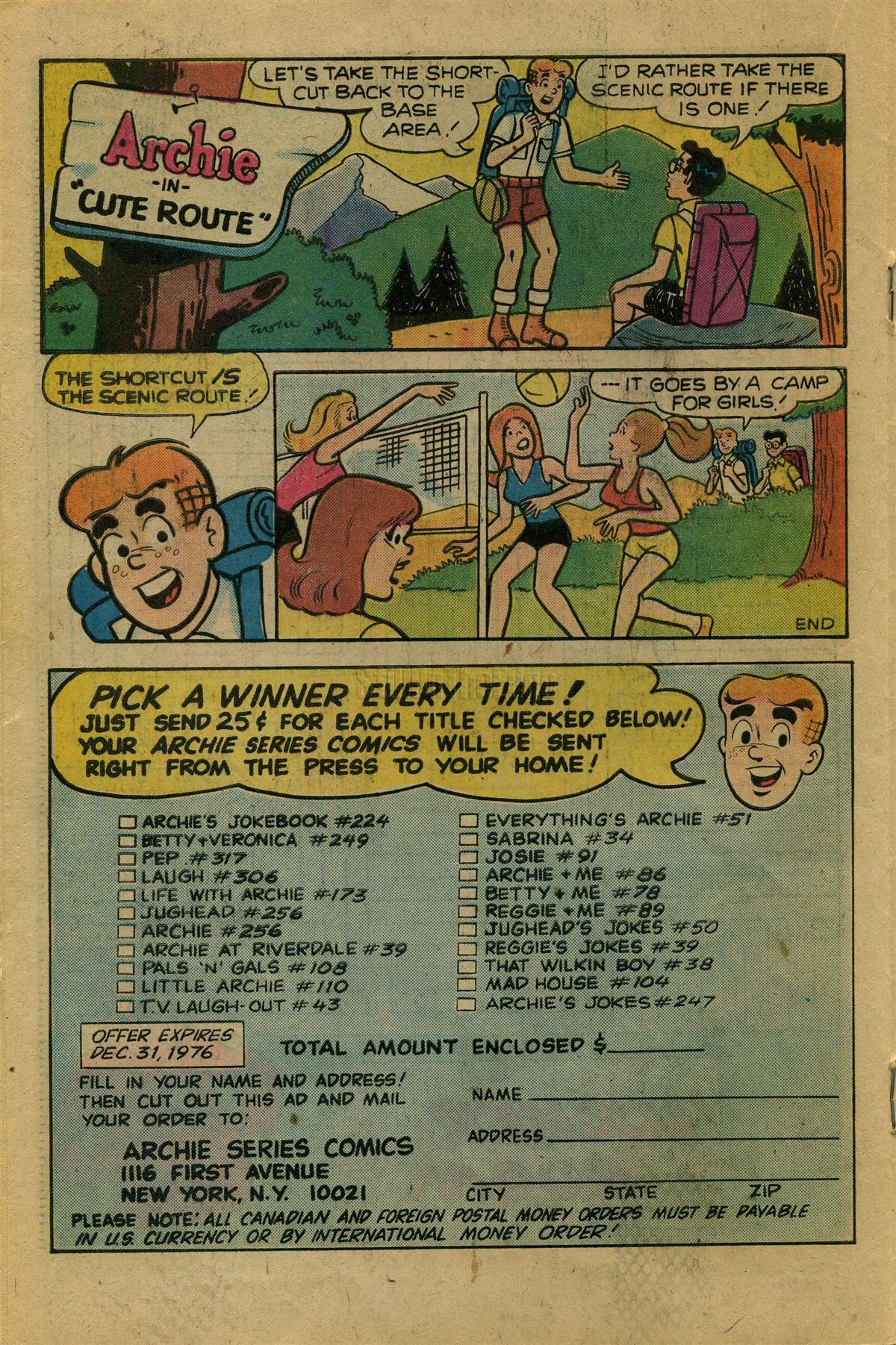 Read online Archie's Joke Book Magazine comic -  Issue #223 - 18