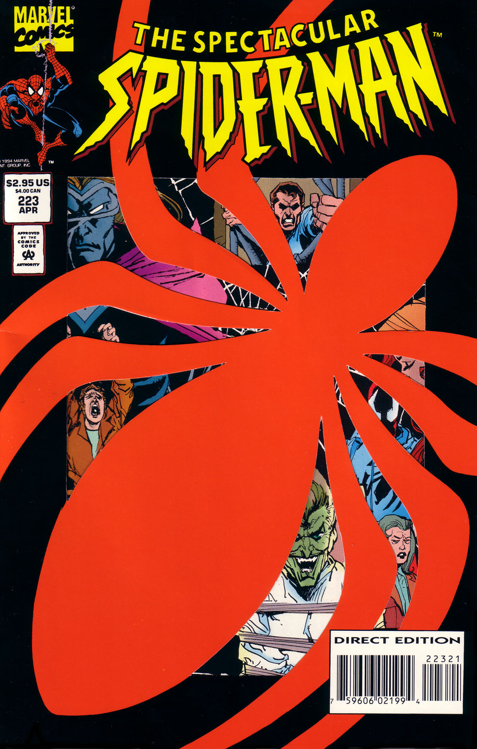 Read online The Spectacular Spider-Man (1976) comic -  Issue #223 - 1